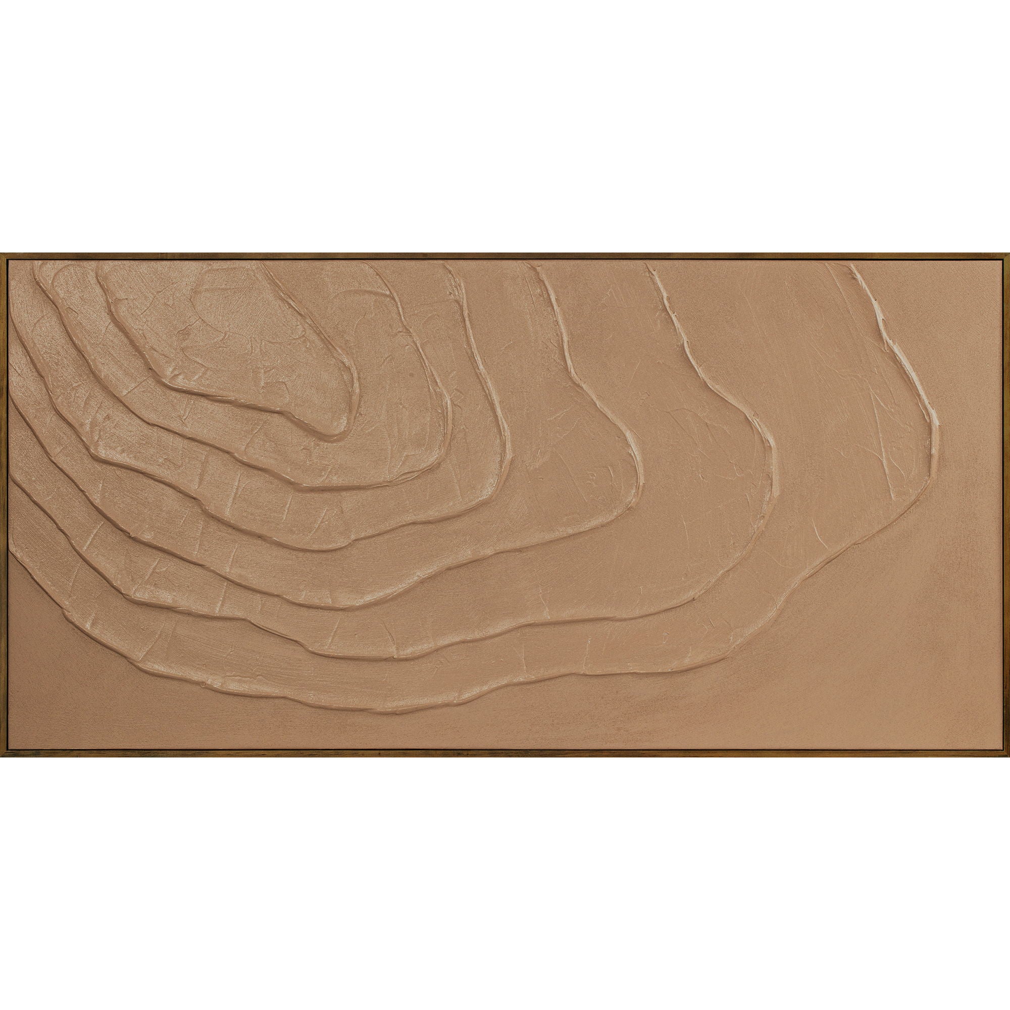 Umbria – Framed Painting – Light Brown