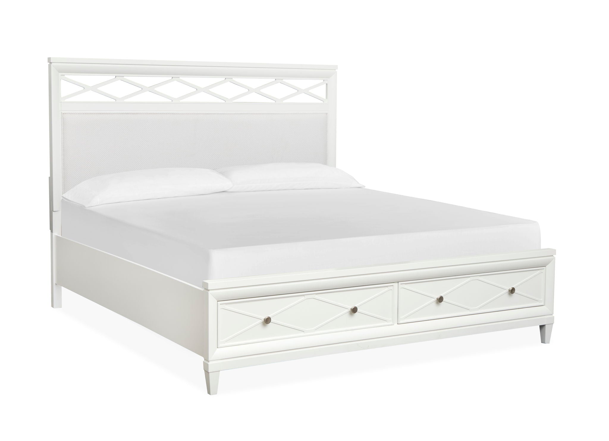 Springhouse - Upholstered Panel Storage Bed - Image 1