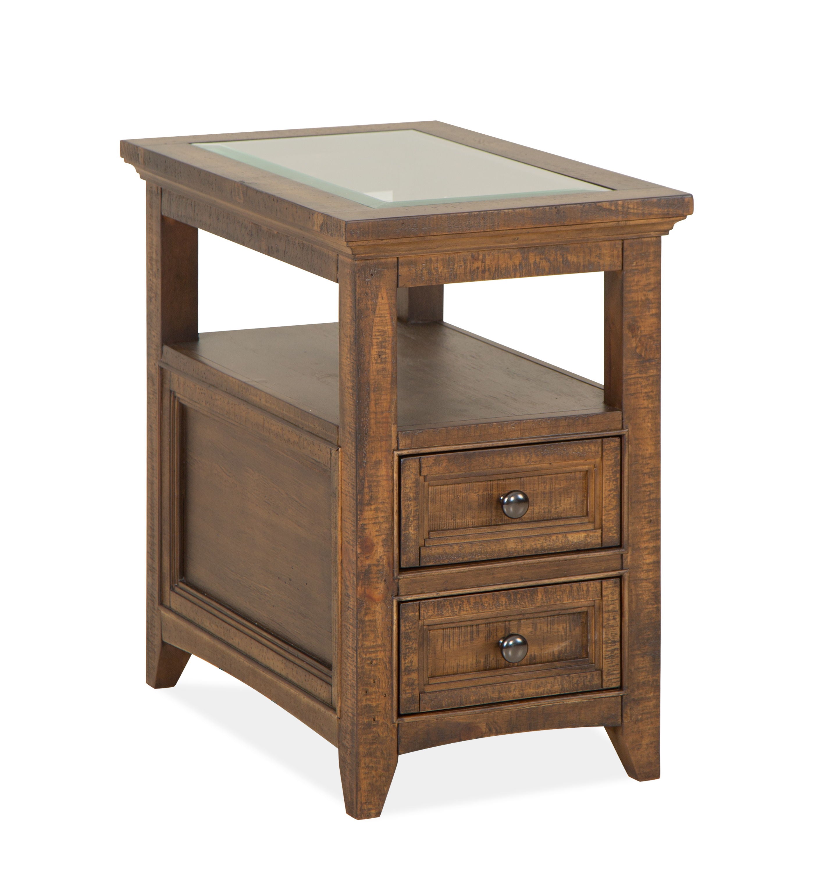 Bay Creek – Chairside End Table – Toasted Nutmeg