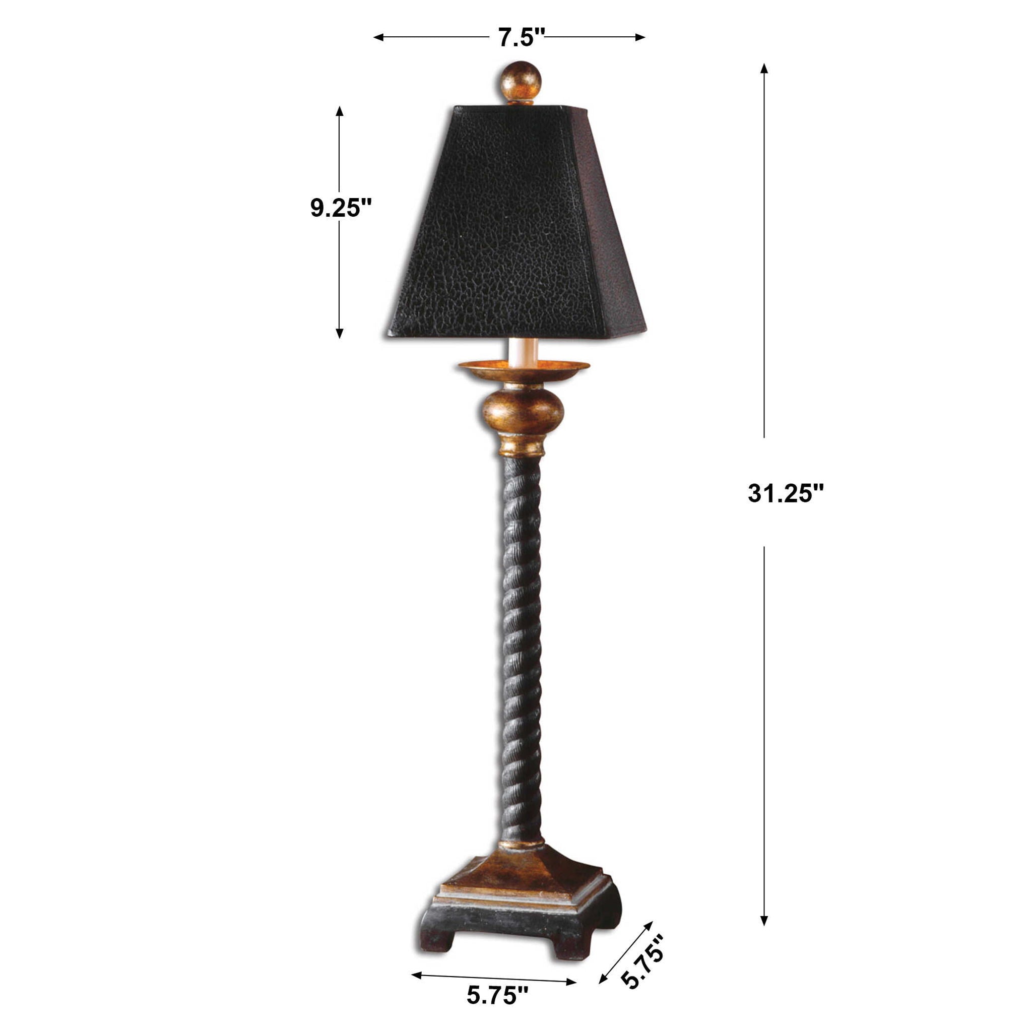 Bellcord - Buffet Lamp - Black - Image 3