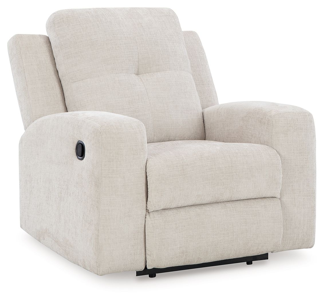 Danum – Zero Wall Recliner – Fabric – Stone