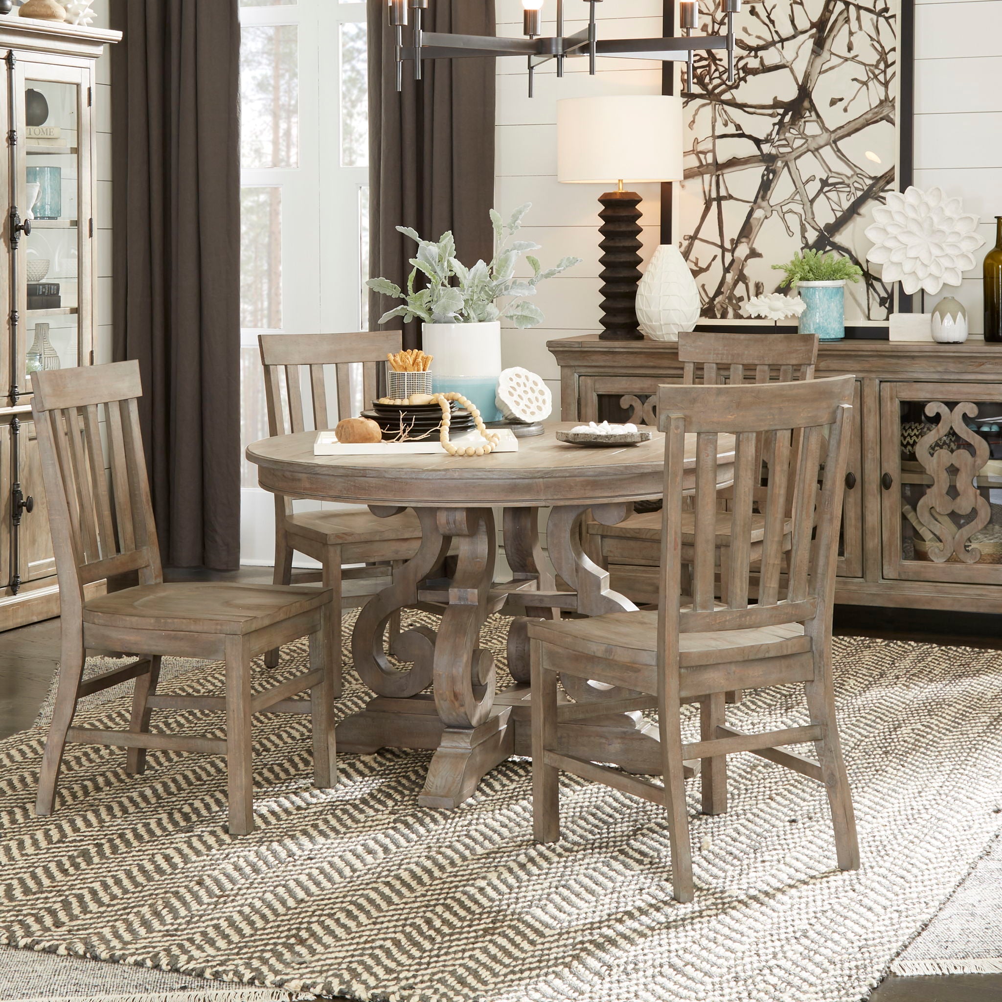 Tinley Park - Round Dining Table - Image 1