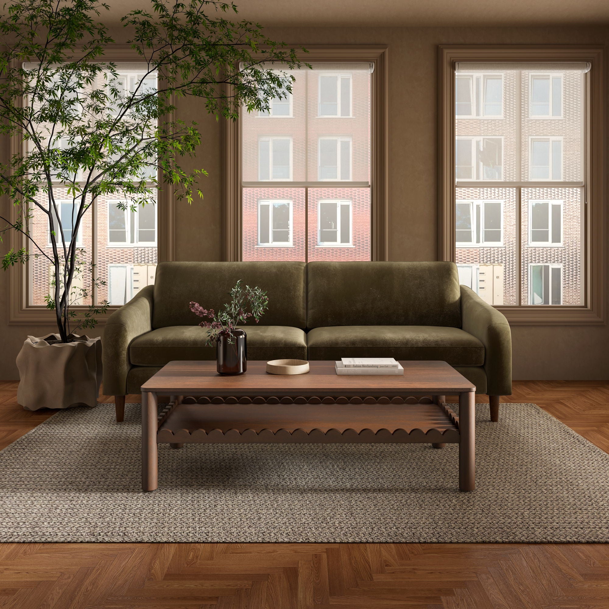 Quinn - Sofa Cedar - Green - Image 2