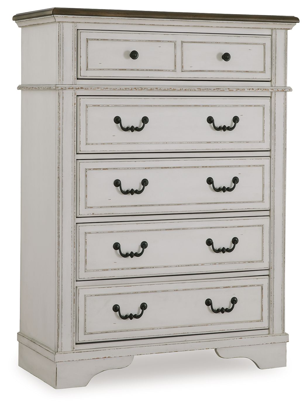 Blendon – Five Drawer Chest – Two-tone