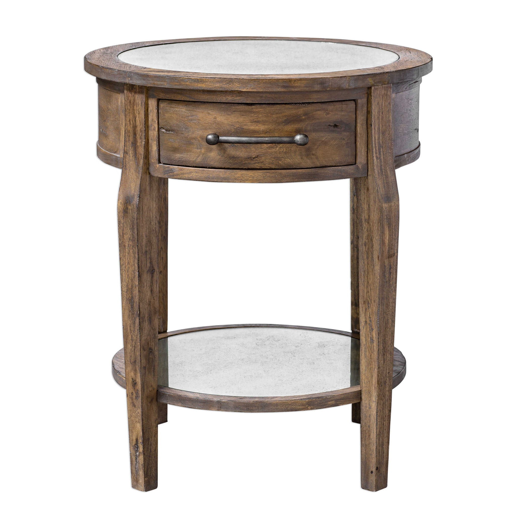 Raelynn - Wood Lamp Table - Light Brown - Image 1