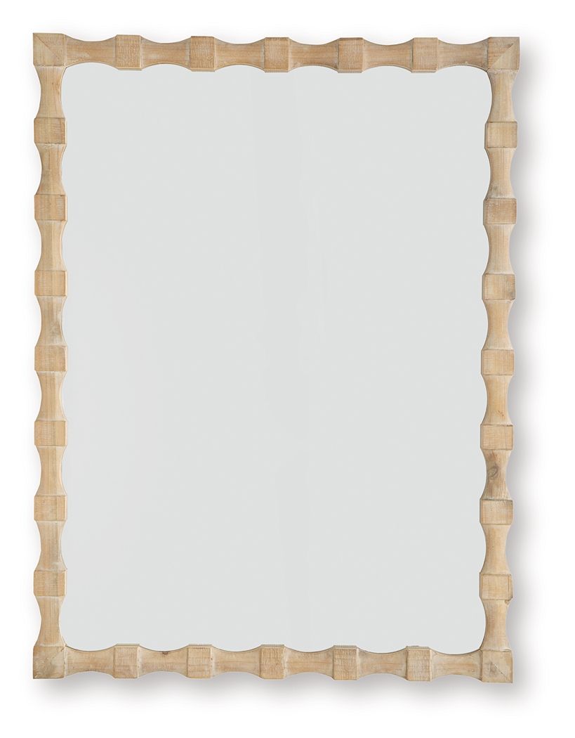 Acelmore – Accent Mirror – Light Brown