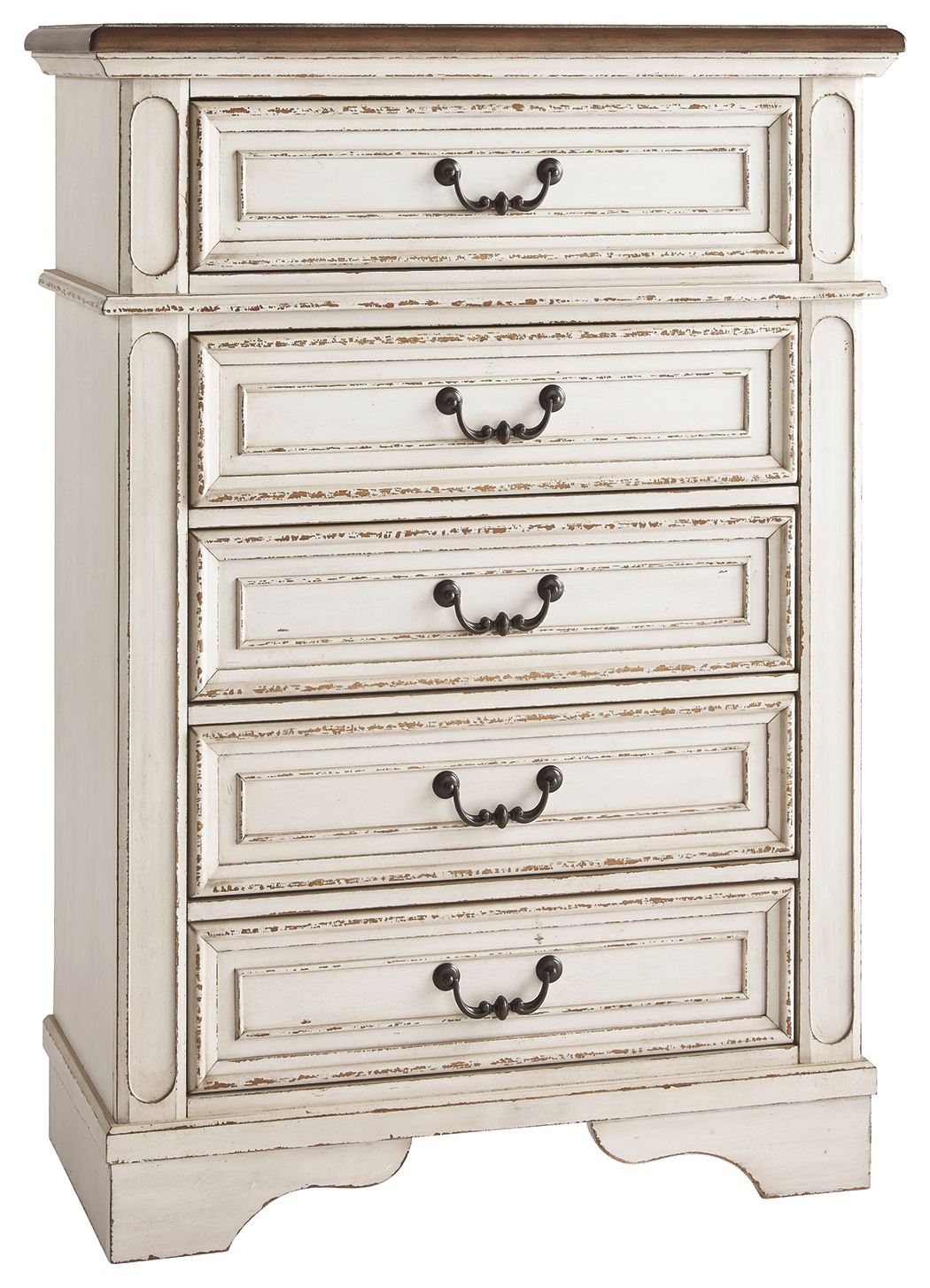 Realyn - Chest - Chipped White - Image 1