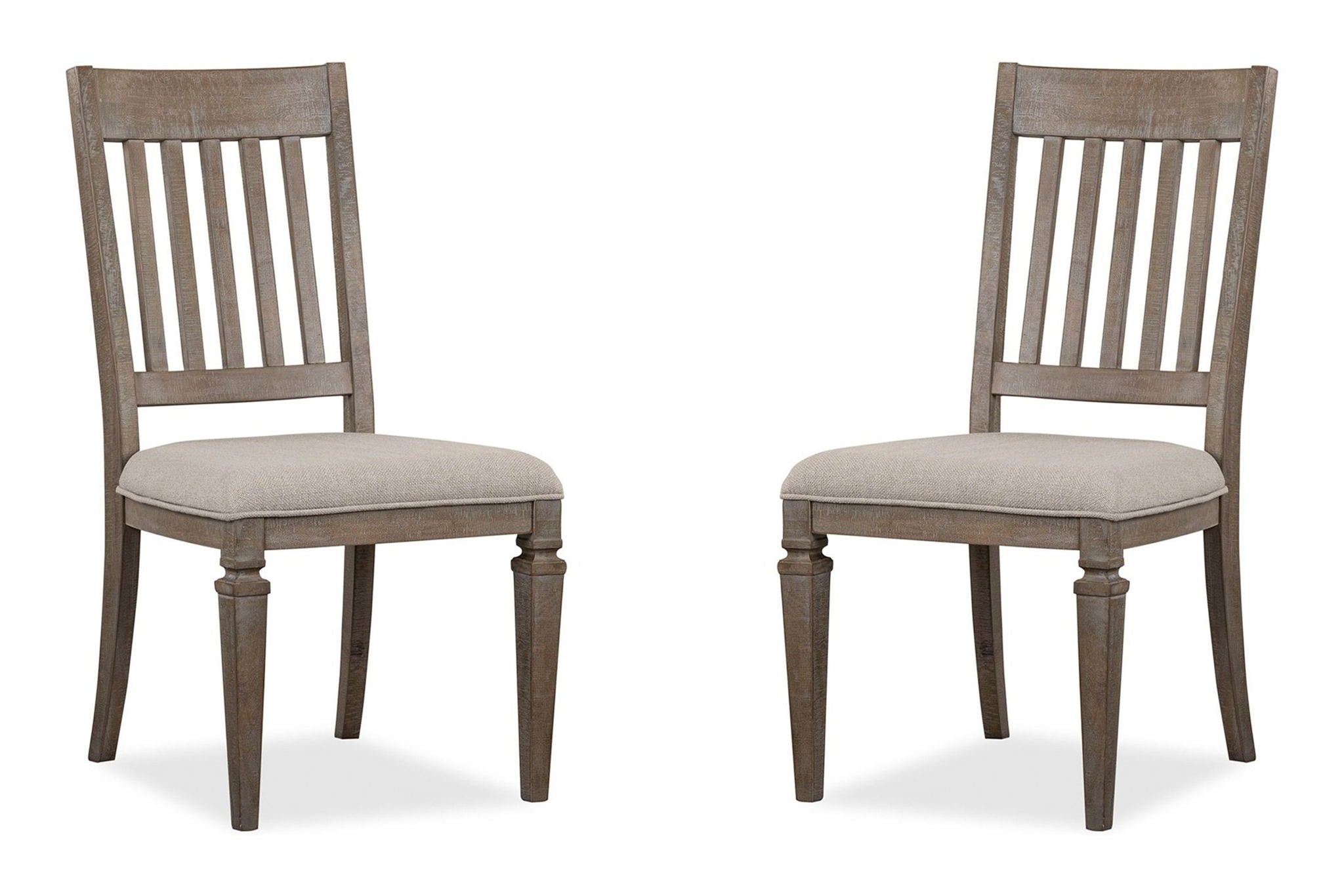 Lancaster - Dining Side Chair With Upholstered Seat (Set of 2) - Dovetail Gray - Image 1