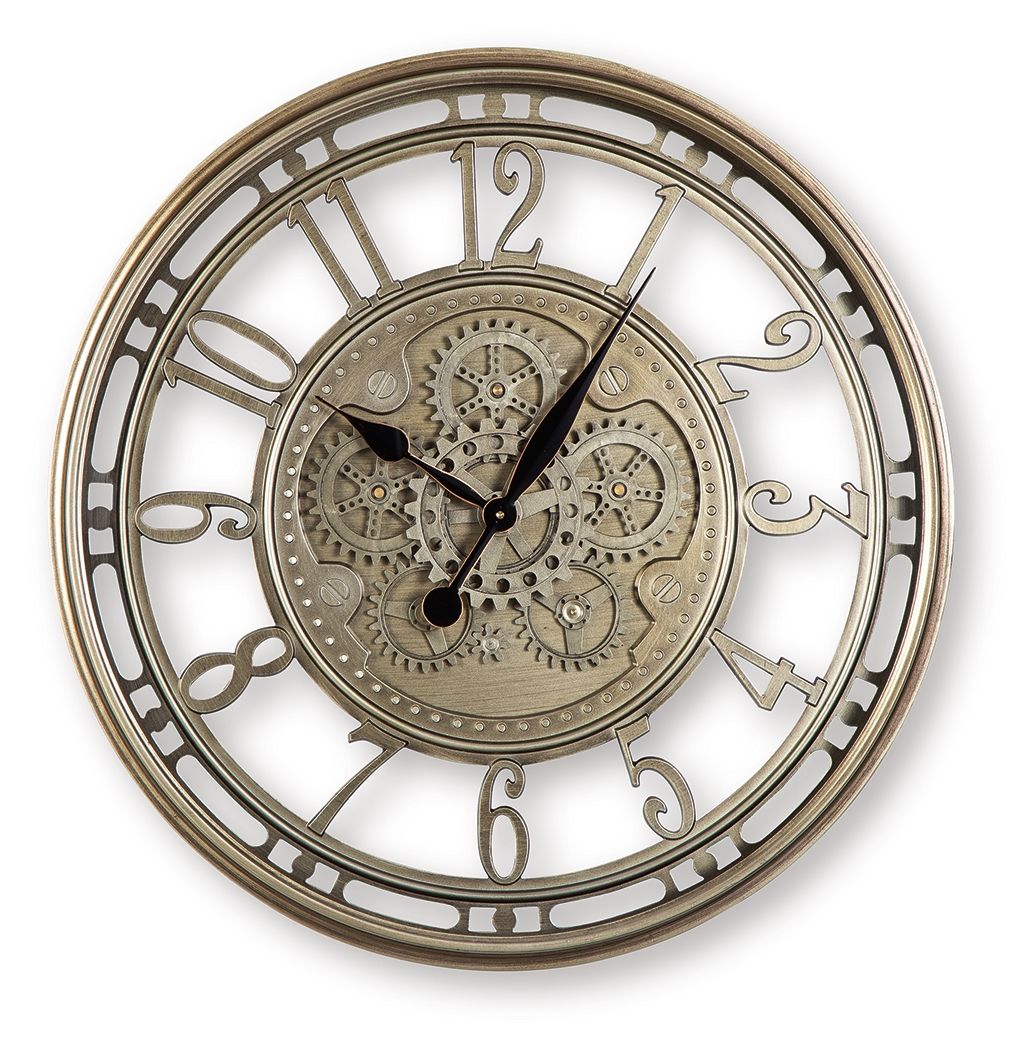 Gilover – Wall Clock – Champagne Finish