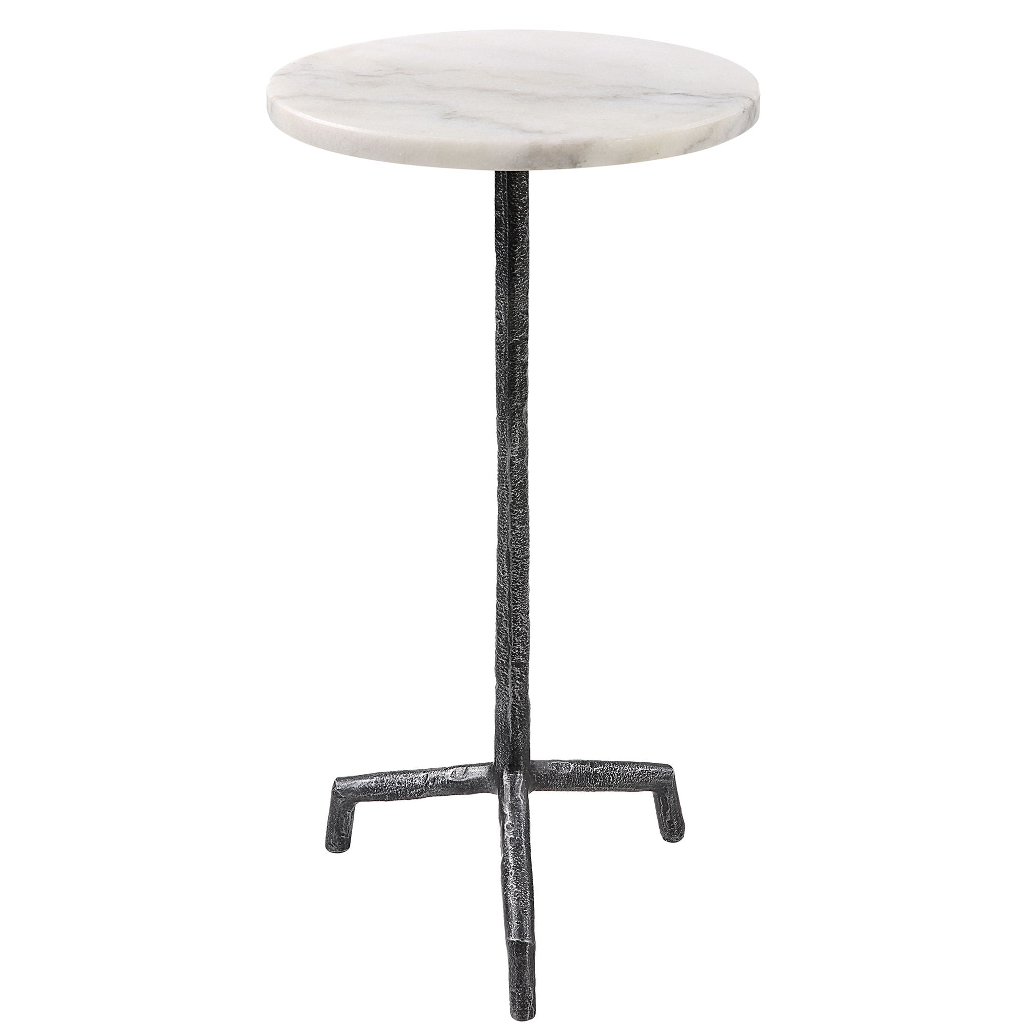 Puritan - White Marble Drink Table - Image 1