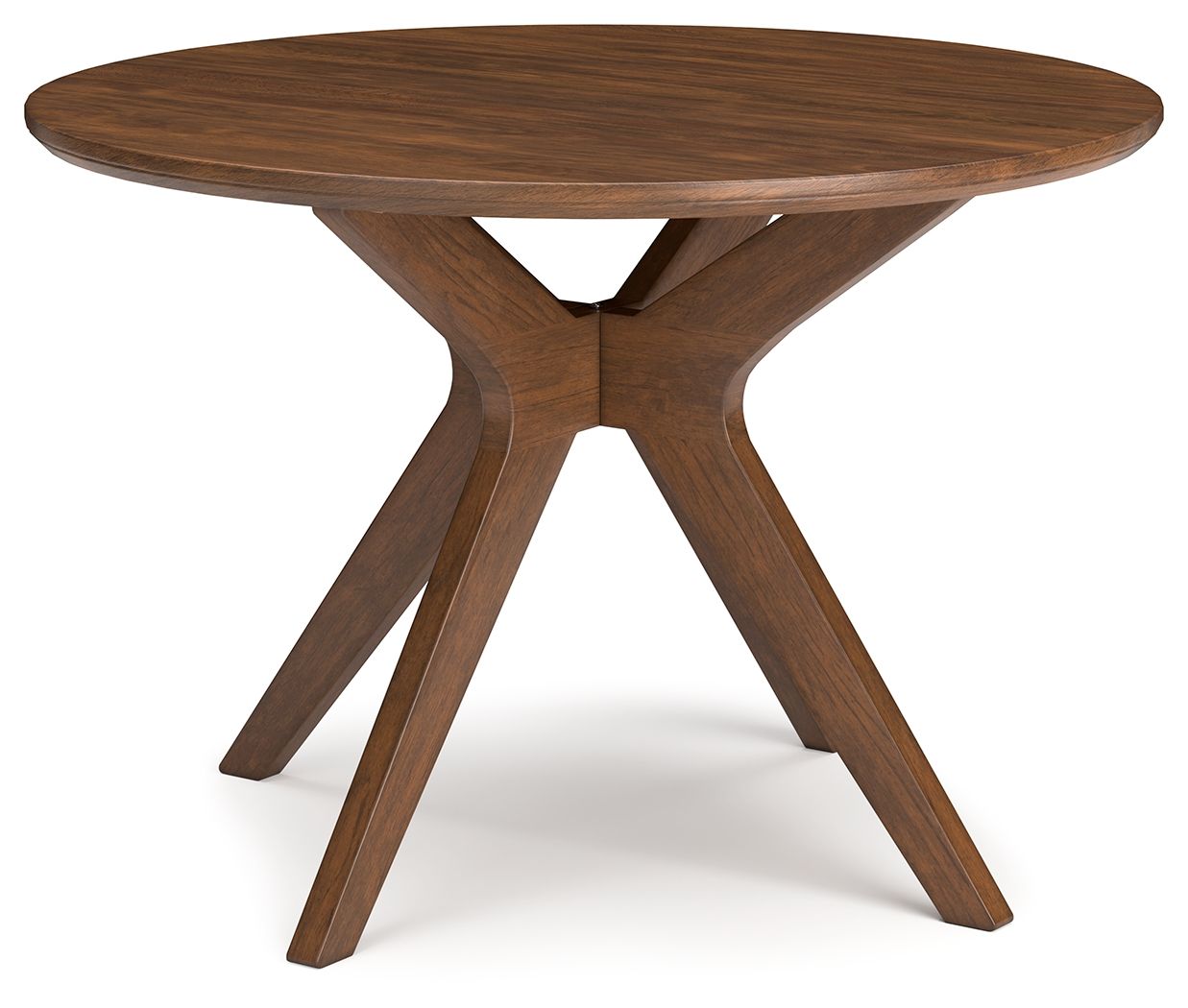 Lyncott – Round Dining Room Table – Brown