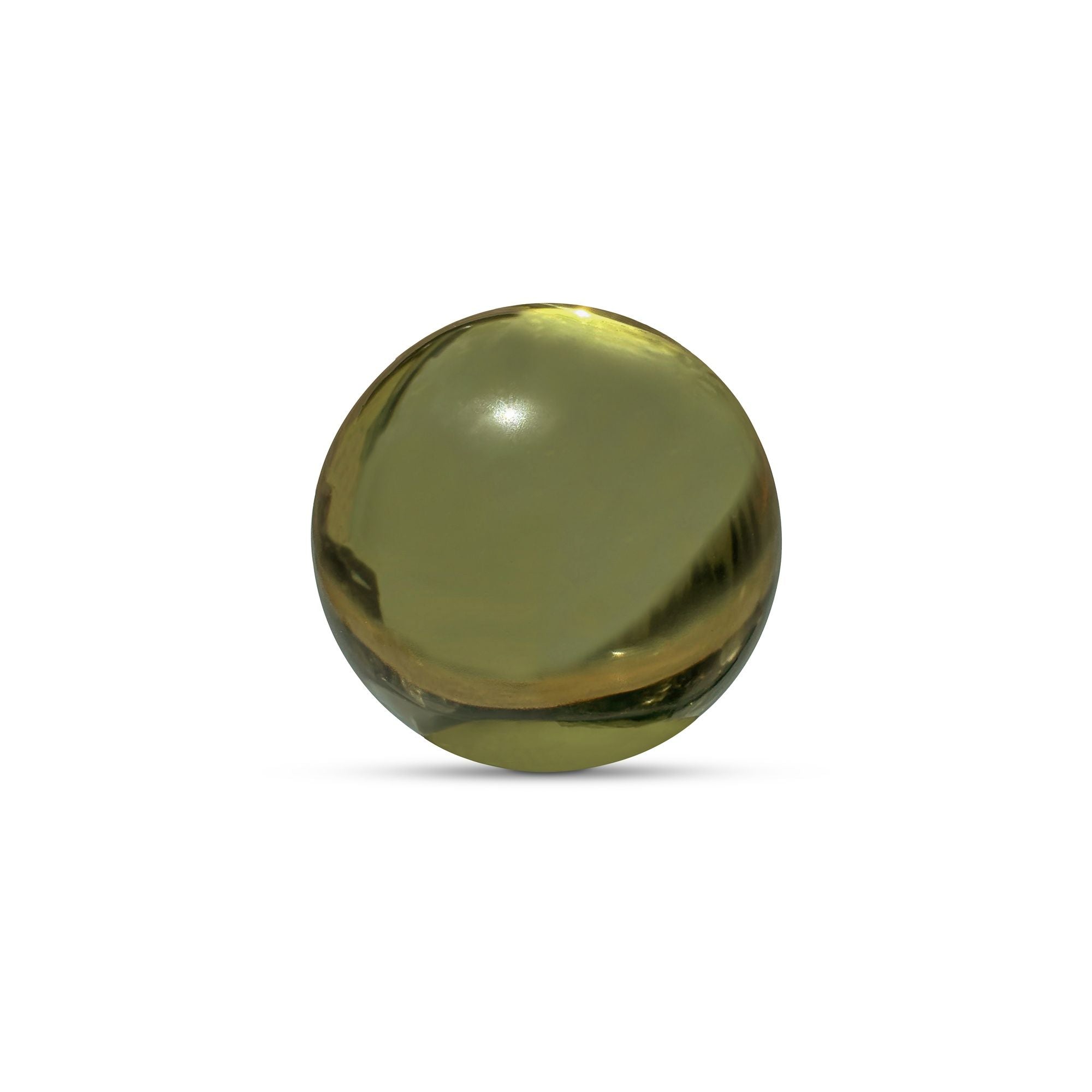 Bonn – Cast Glass Decorative Object – Olive