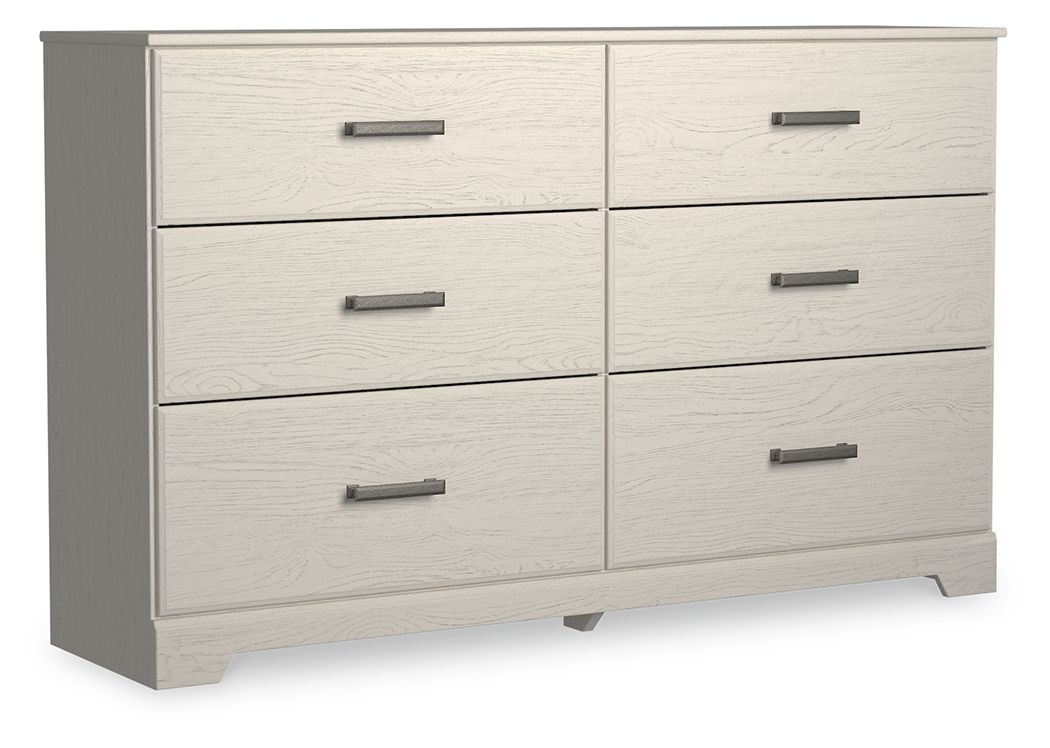 Stelsie - Six Drawer Dresser - White - Image 1