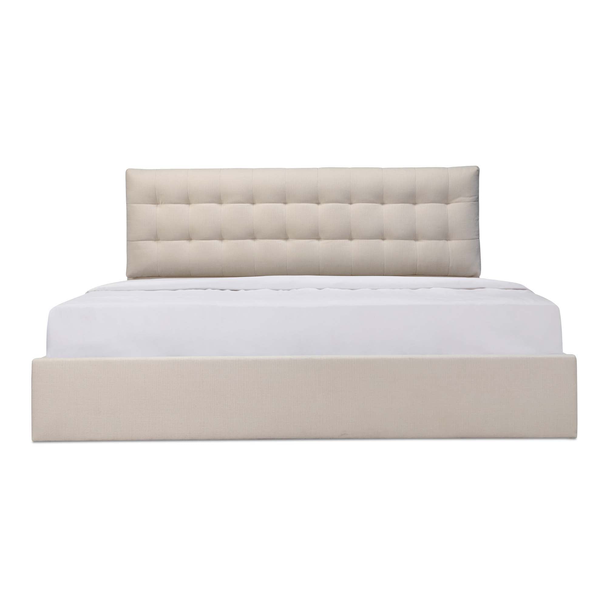Sebastion - King Storage Bed - Cream - Image 1
