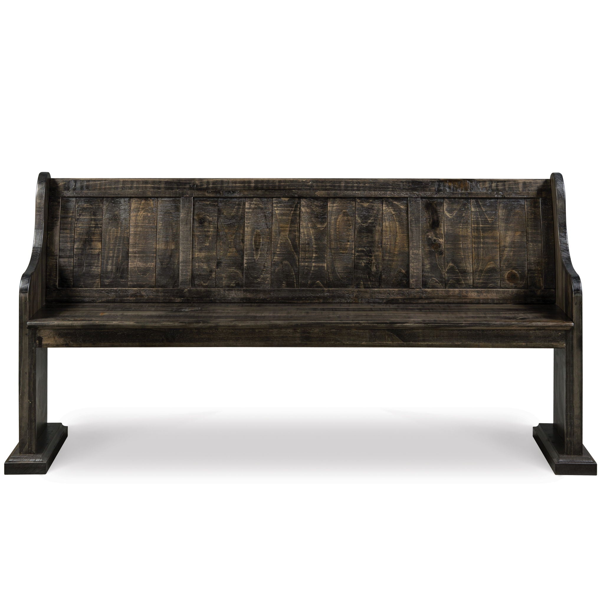 Bellamy - Bench With Back - Peppercorn - Image 3