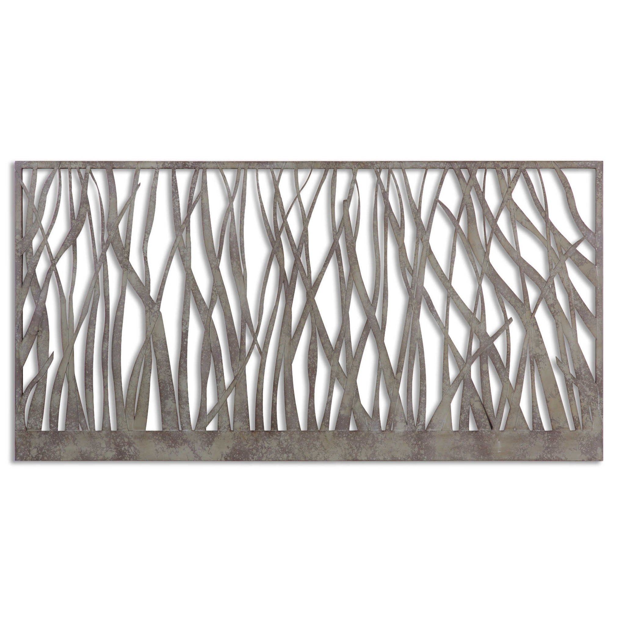 Amadahy – Metal Wall Art – Pearl Silver