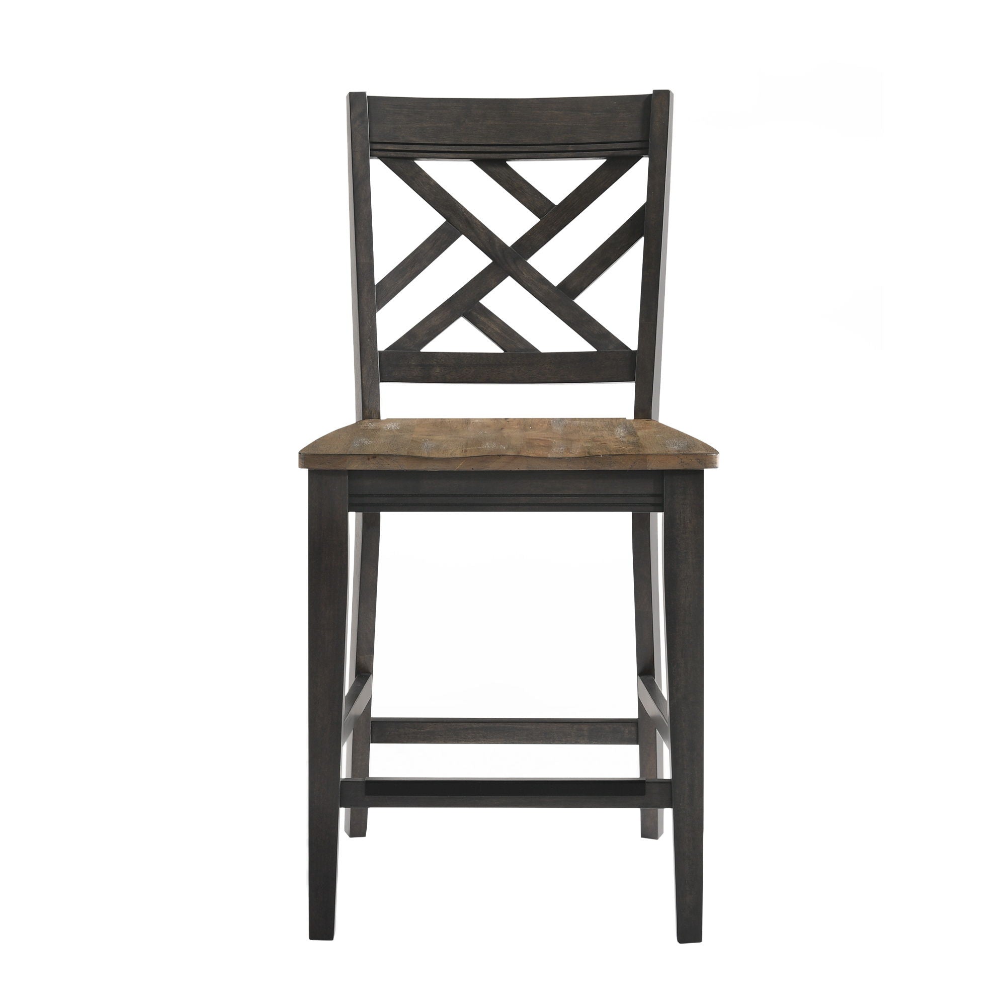 Harper - Lattice Stool - Brushed Brown / Pecan - Image 3