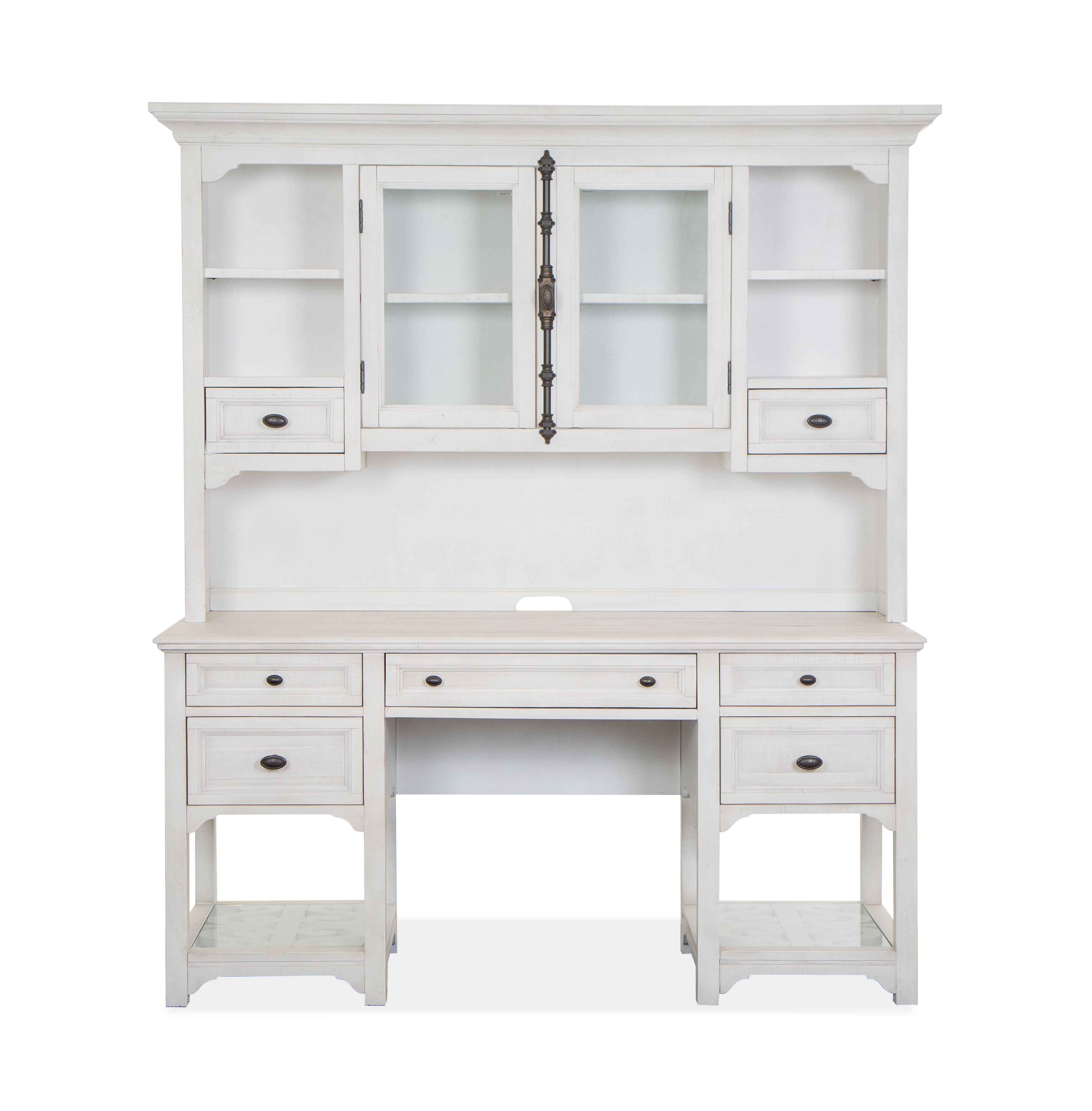 Bronwyn - Desk - Alabaster - Image 1