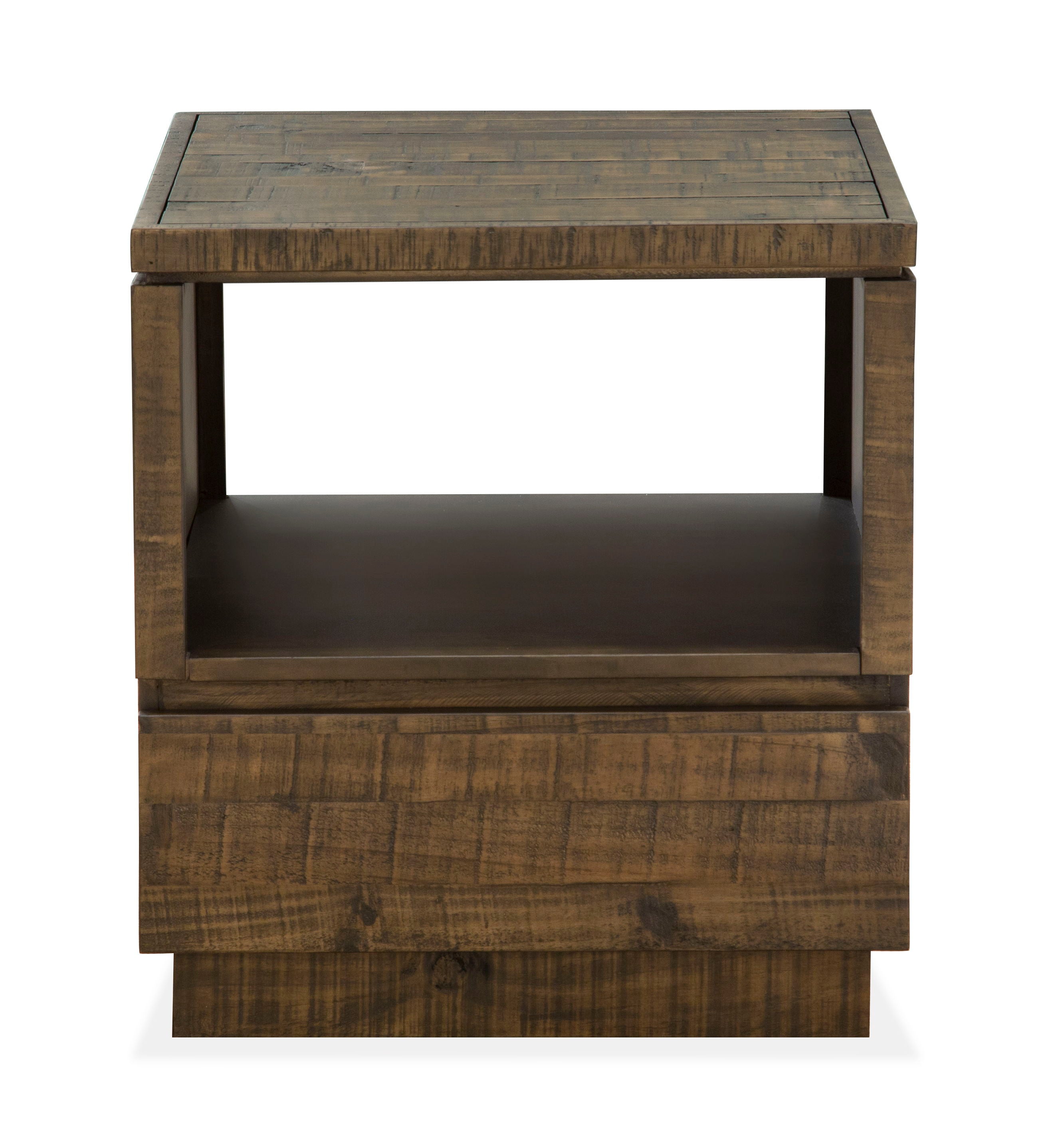 Baisden – Rectangular End Table – Tobacco