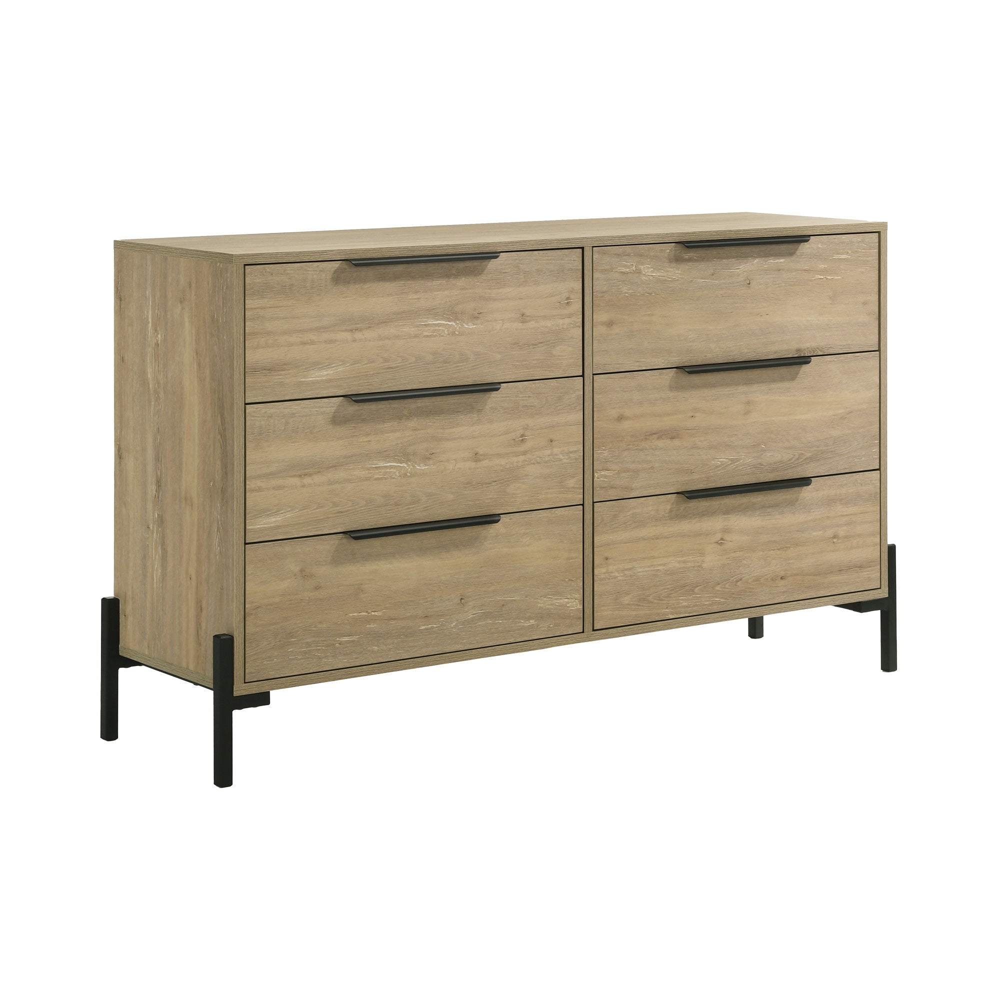 Newhall - Dresser - Vintage Oak Melamine - Image 1