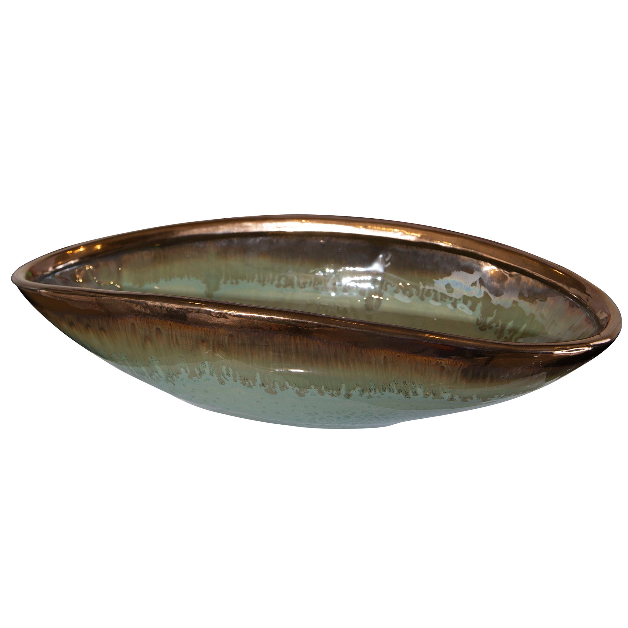 Iroquois - Glaze Bowl - Green - Image 1