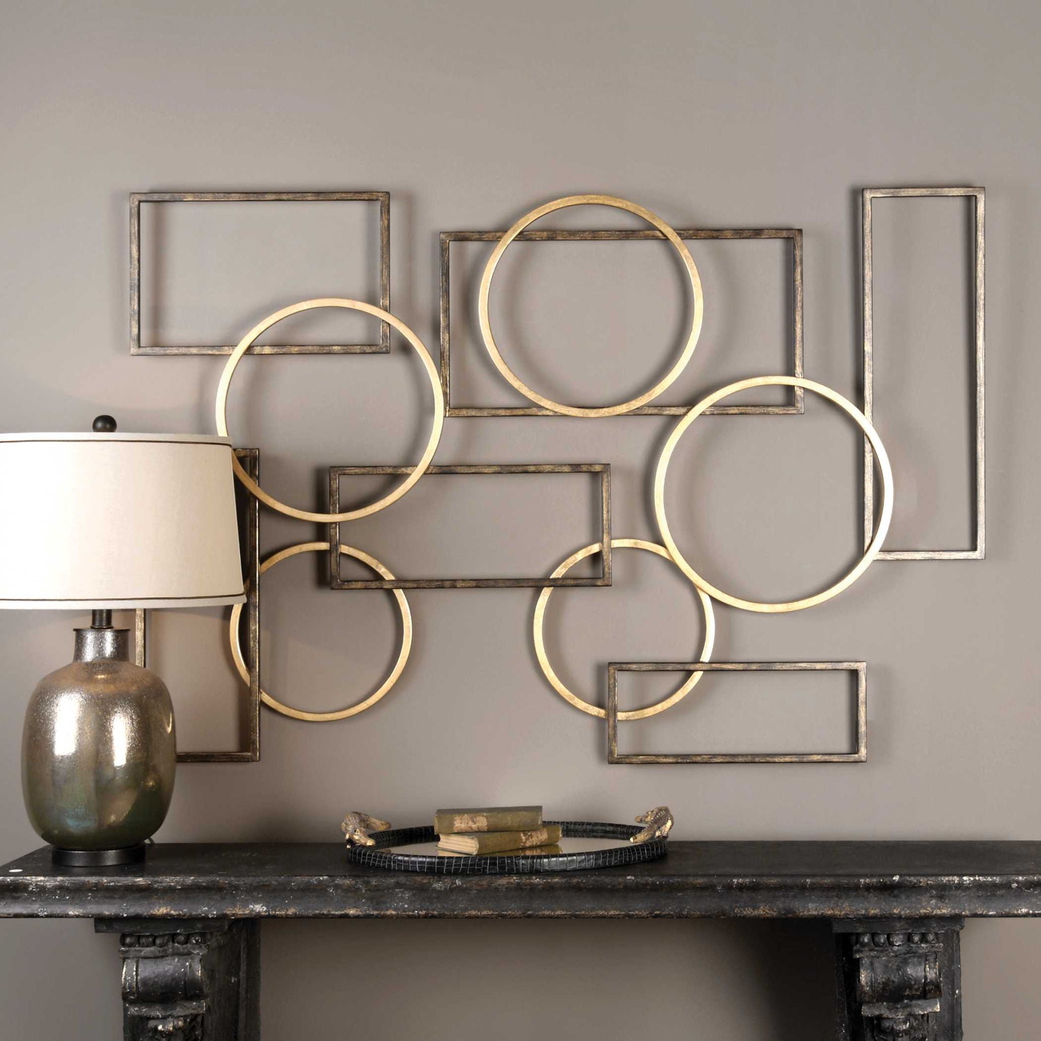 Elias - Wall Art - Bronze And Gold - Image 3