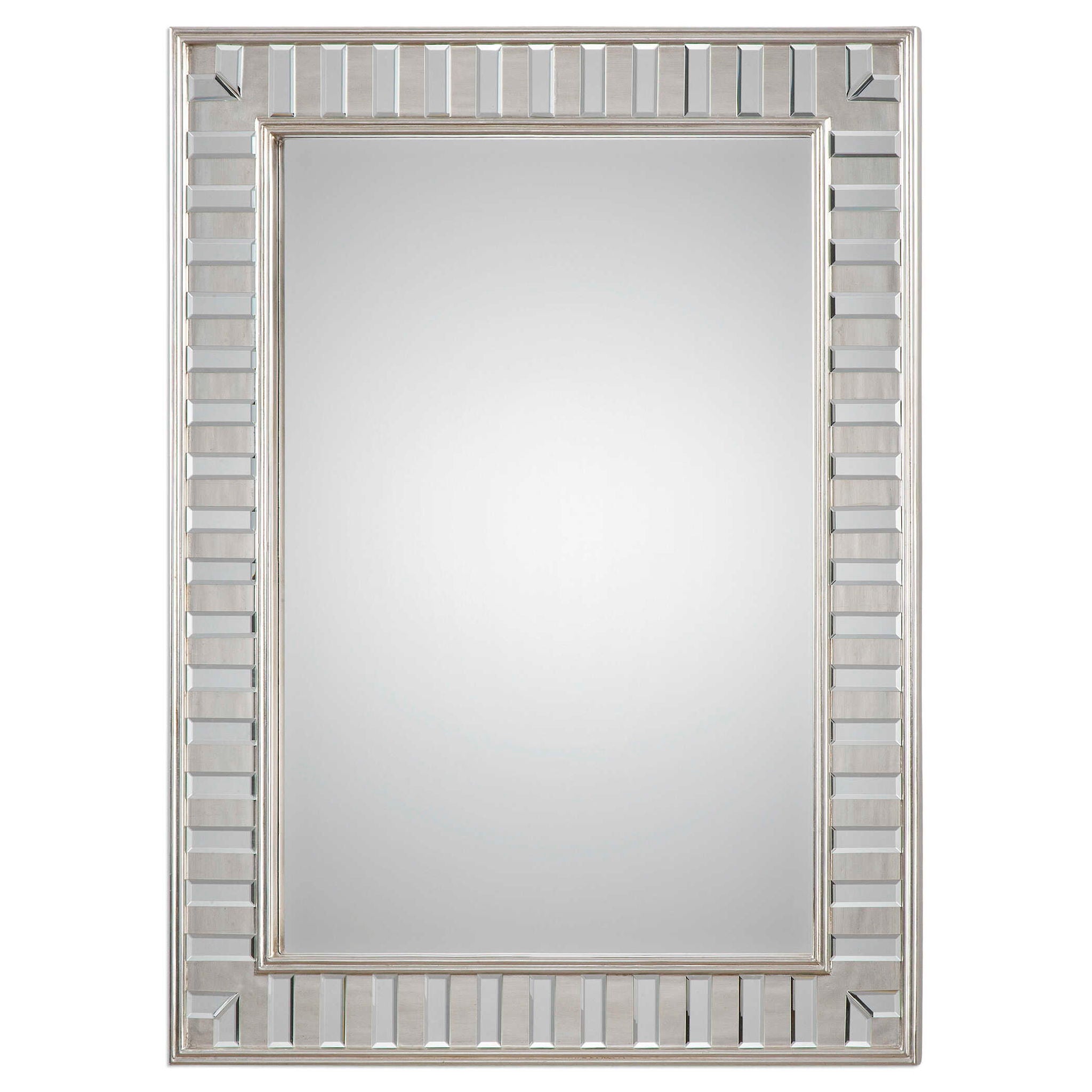Lanester - Leaf Mirror - Silver - Image 1