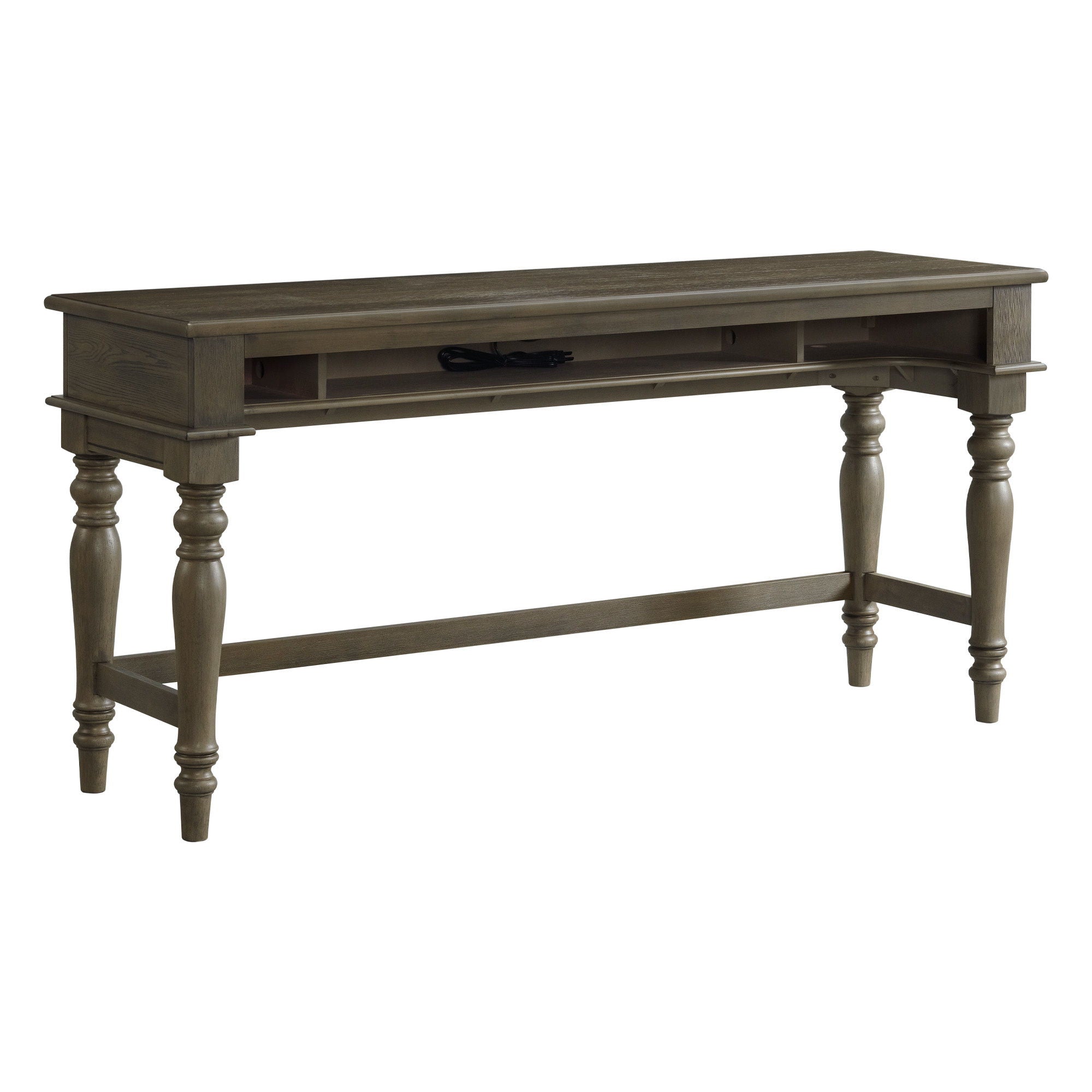 Balboa Park – Sofa Bar Table – Roasted Oak