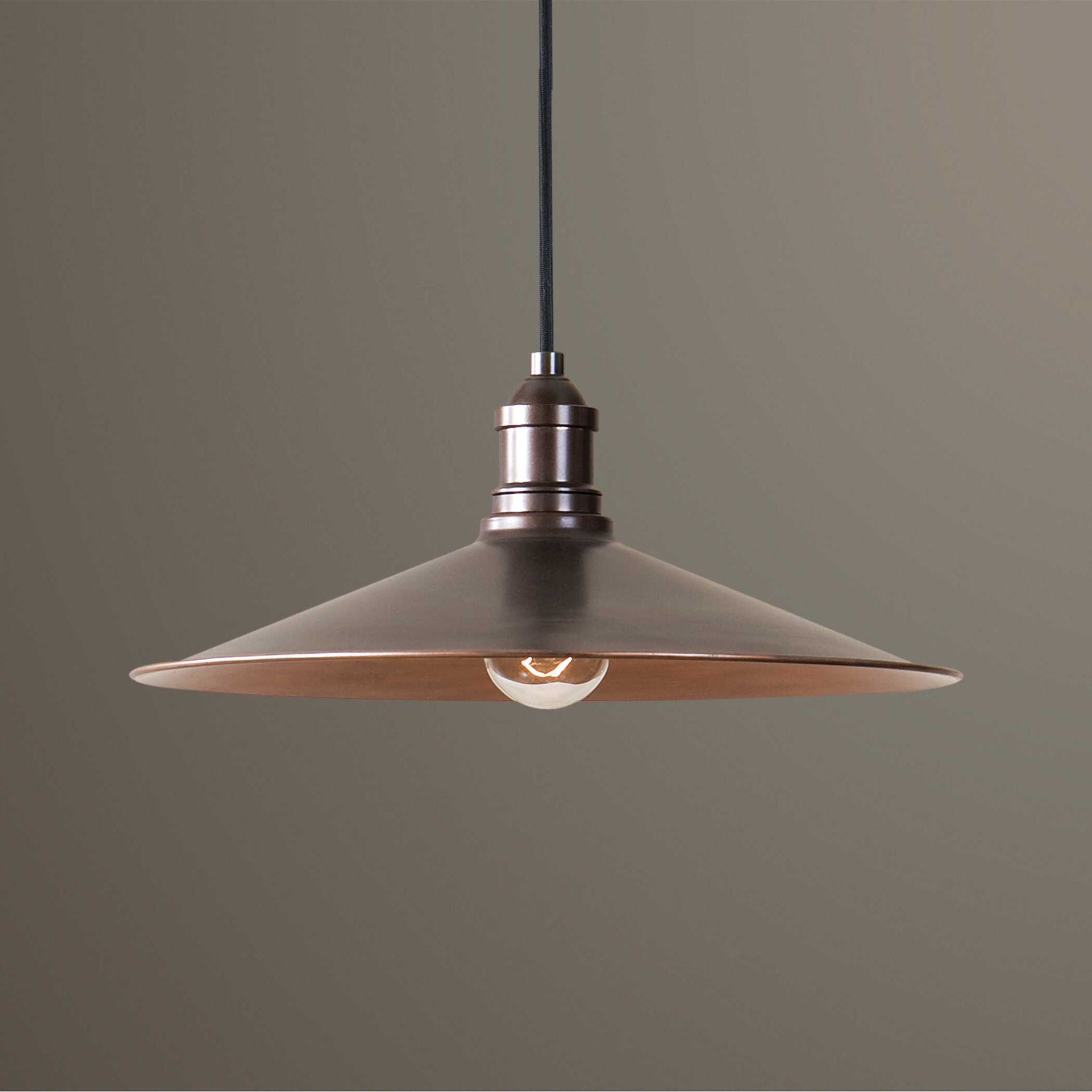 Barnstead - 1 Light Copper Pendant - Light Brown - Image 3