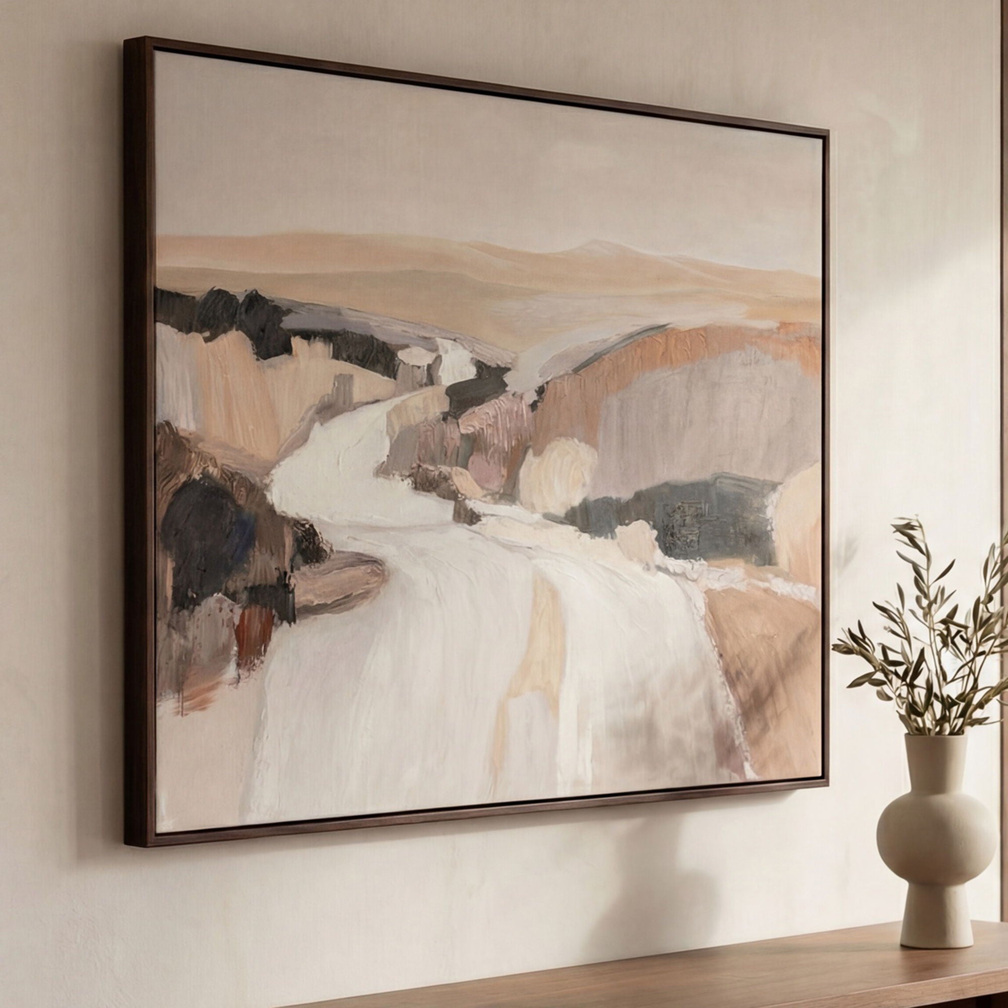 Prado - Framed Painting - Multicolor - Image 1