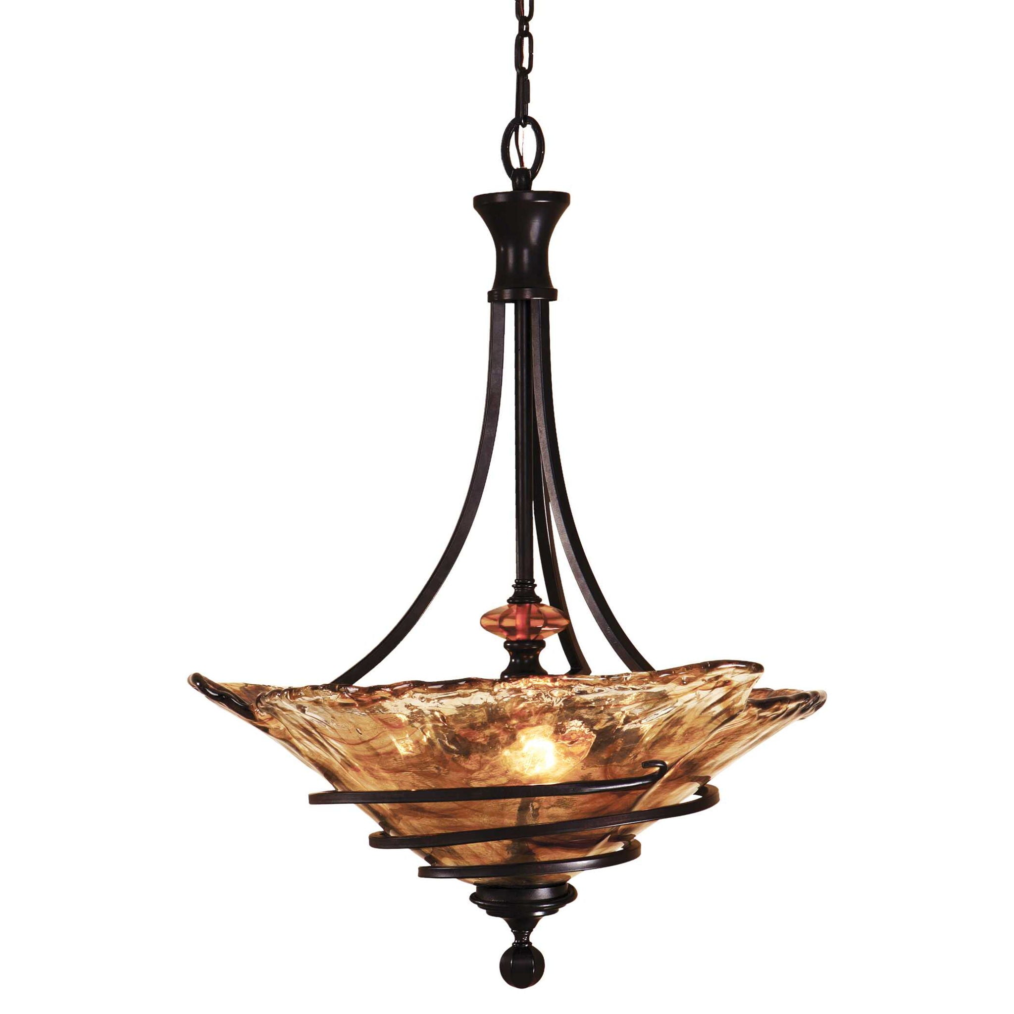 Vitalia - 3 Light Pendant - Oil Rubbed Bronze - Image 1