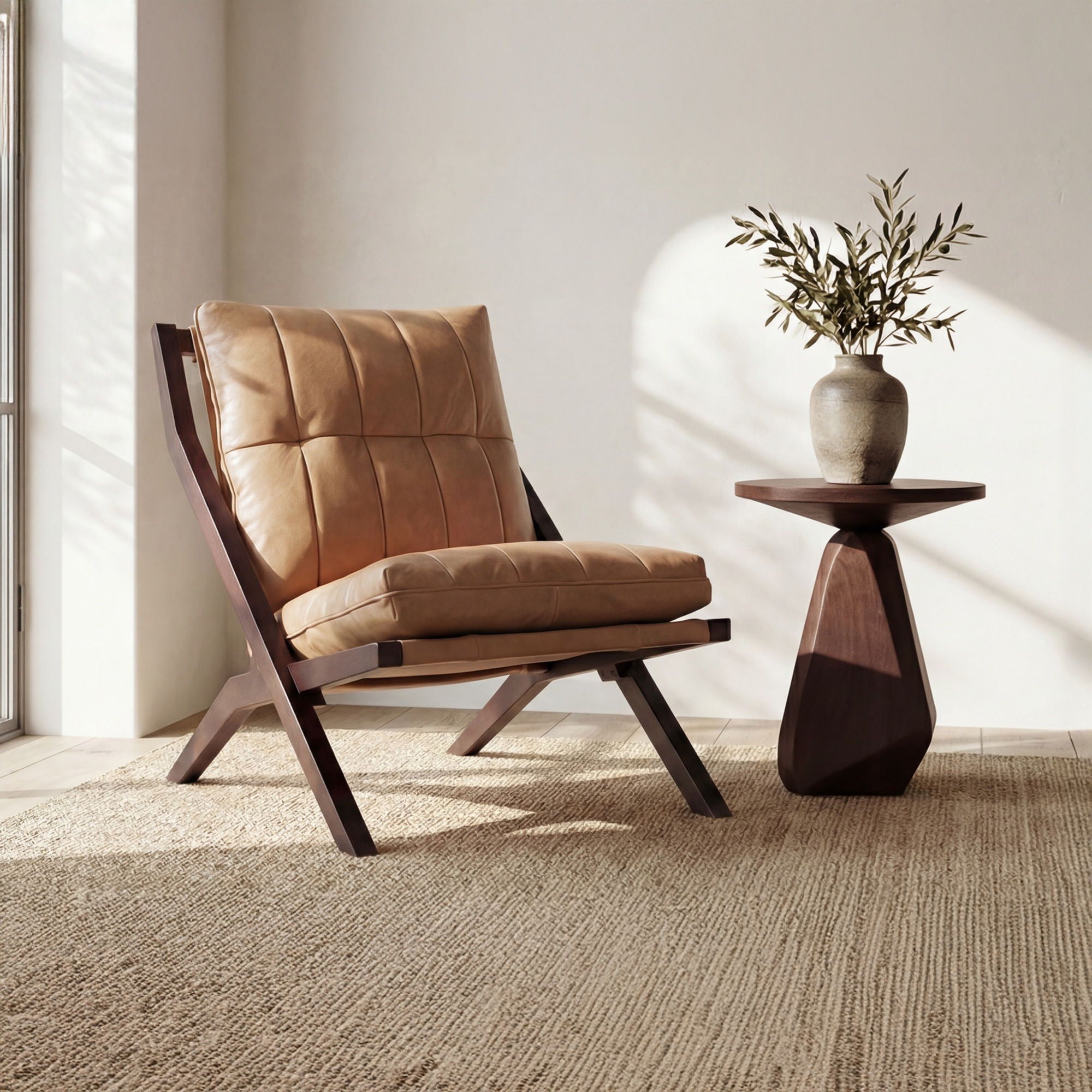 Harley - Side Table - Dark Brown - Image 1