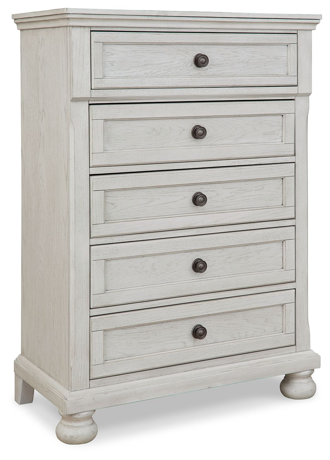 Robbinsdale - Five Drawer Chest - Youth - Antique White - Image 1