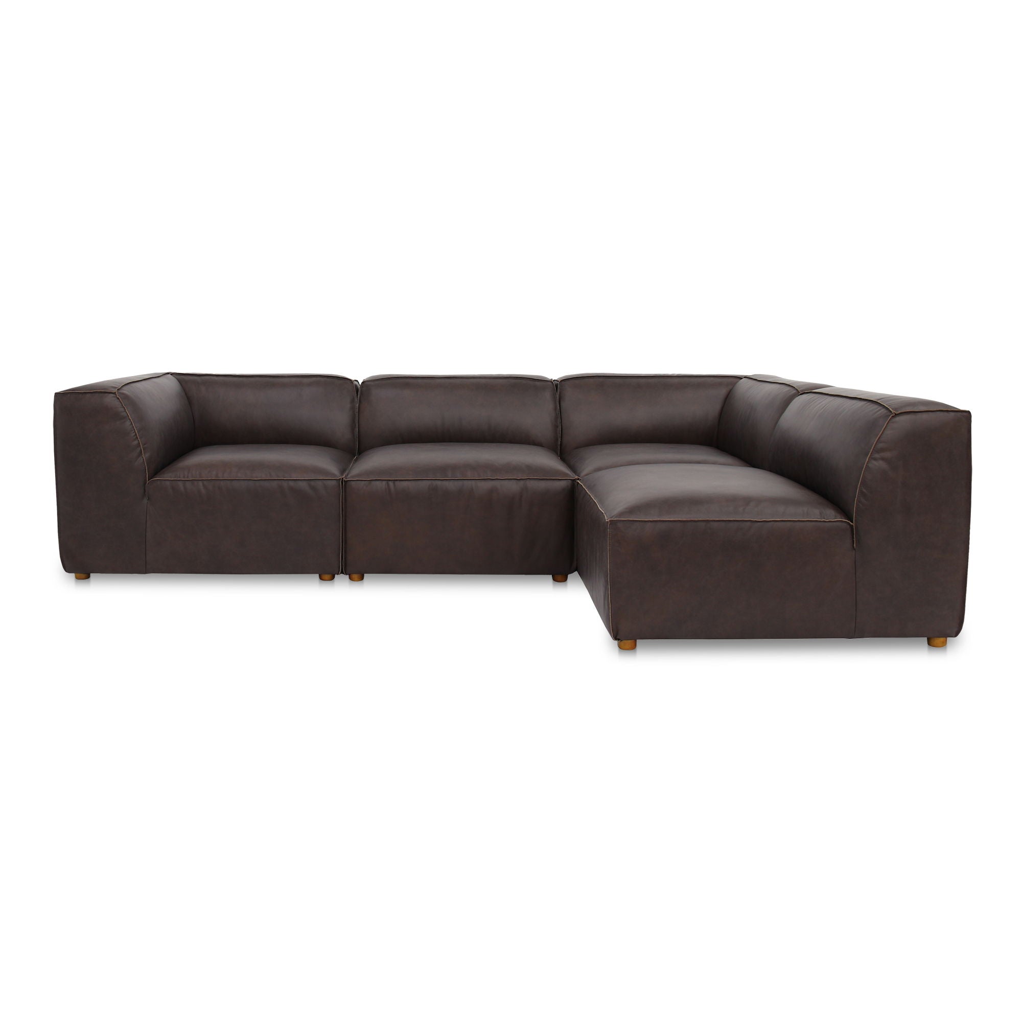 Form - Signature Modular Sectional - Espresso Brown - Image 1