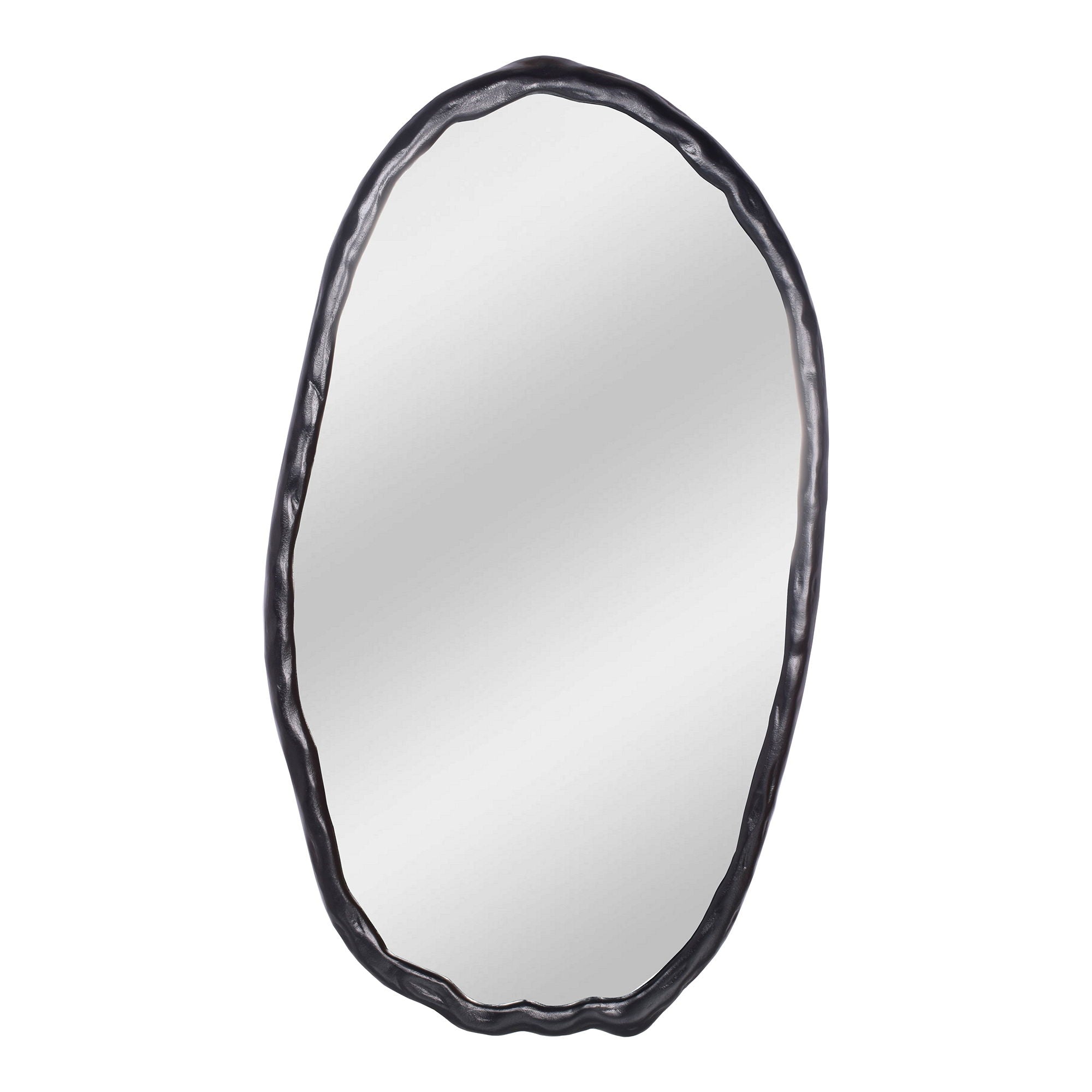 Foundry - Oval Mirror - Black - Image 1