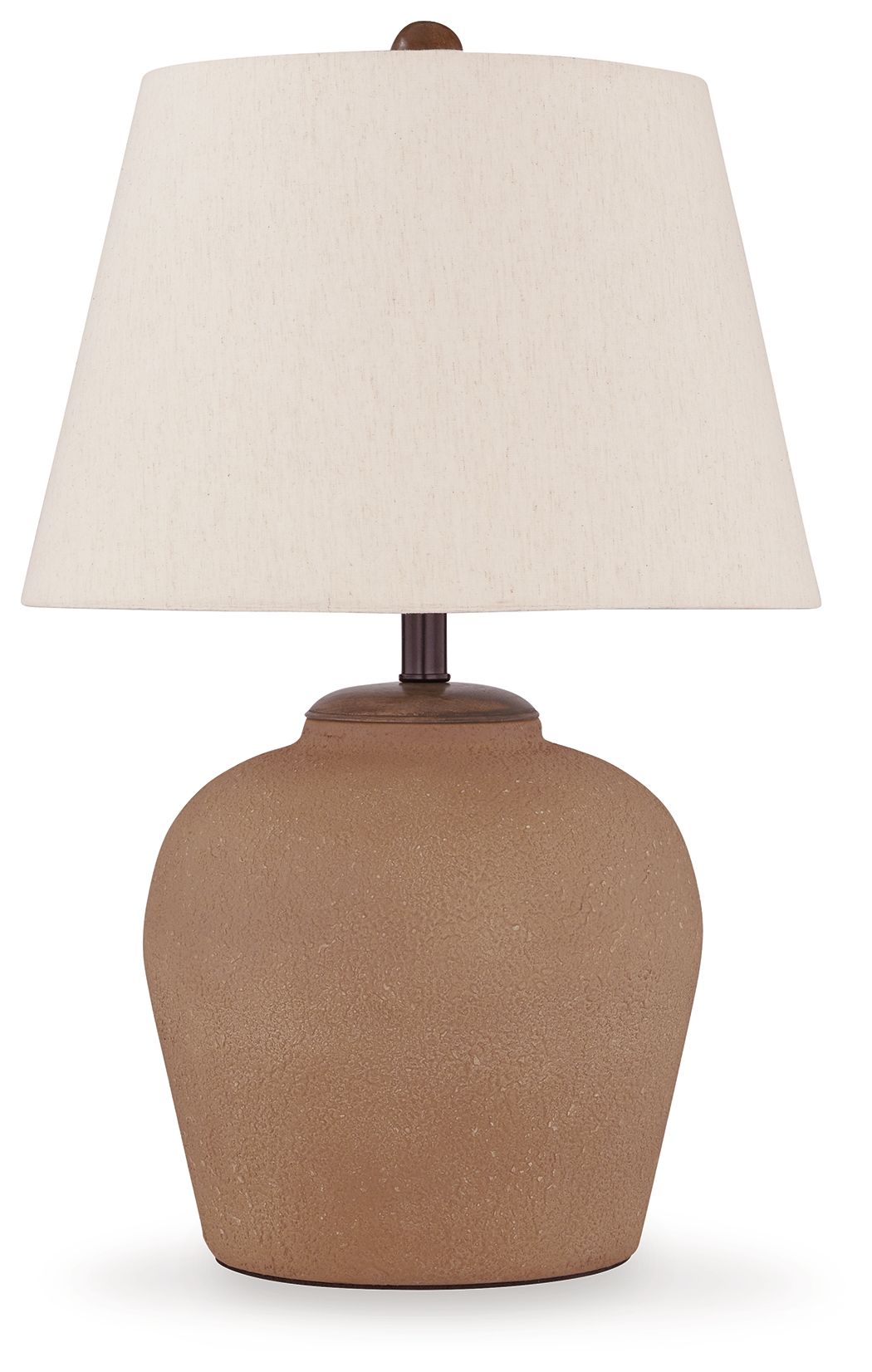 Scantor - Metal Table Lamp - Rust - Image 1