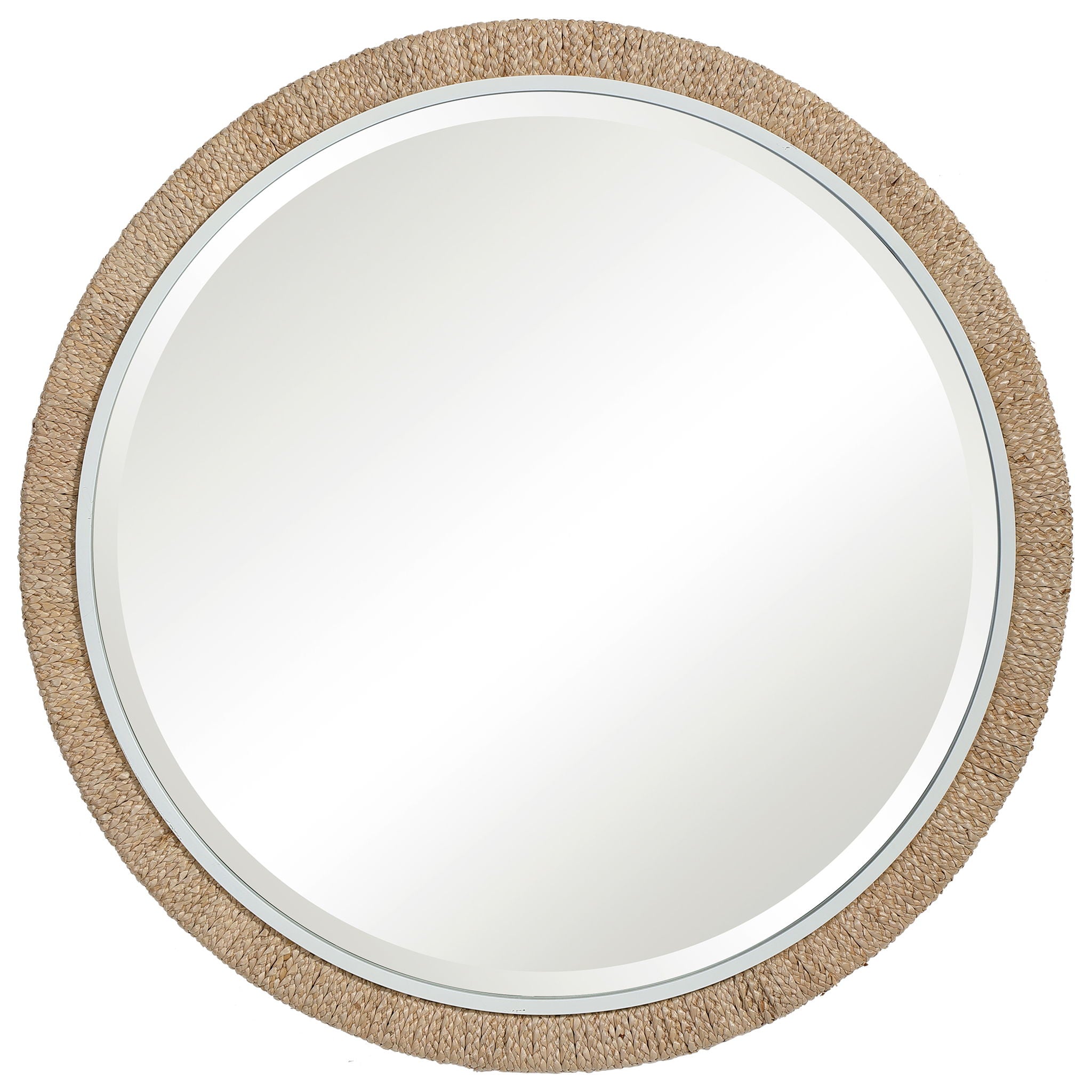 Carbet – Round Rope Mirror – Light Brown