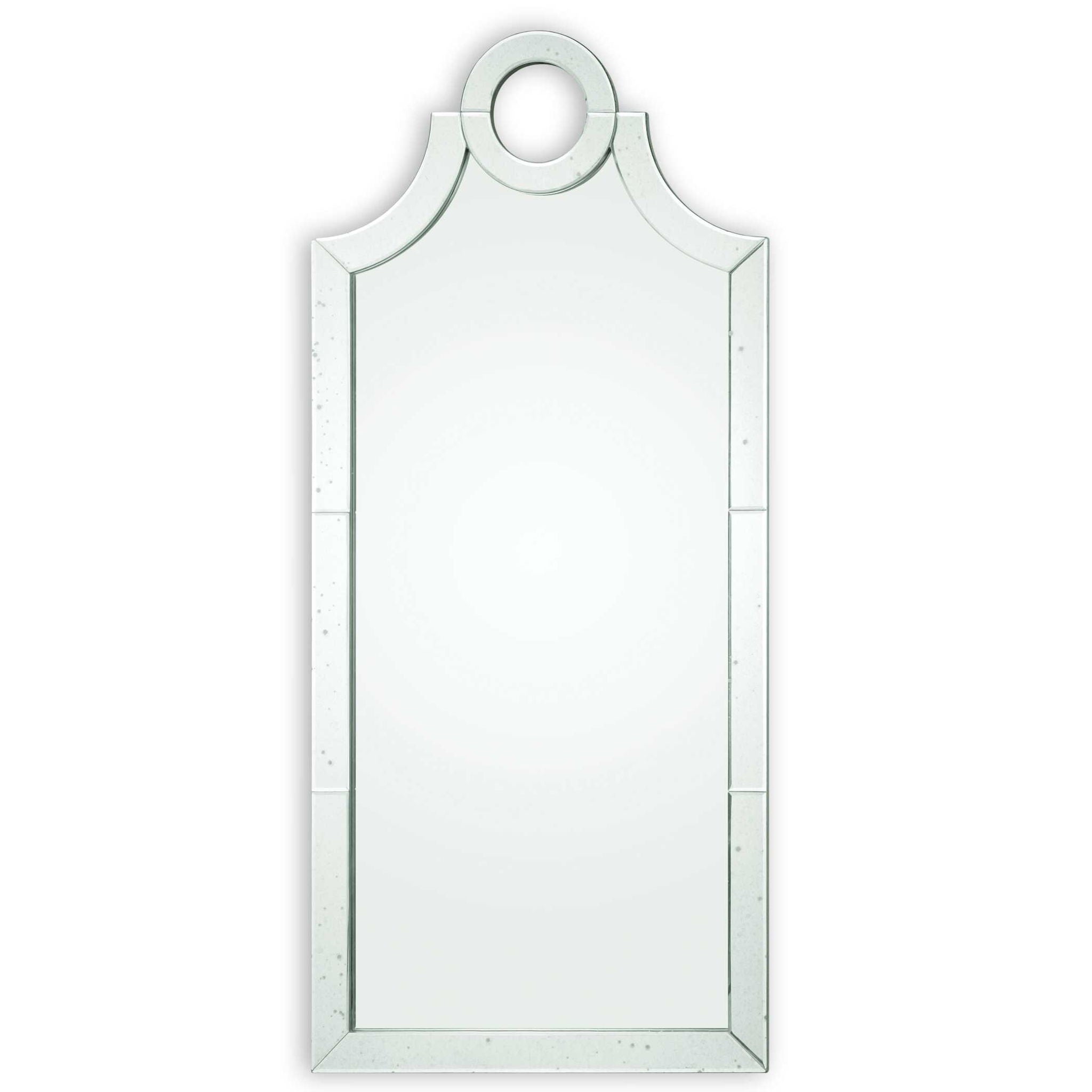 Acacius – Arched Mirror – Pearl Silver