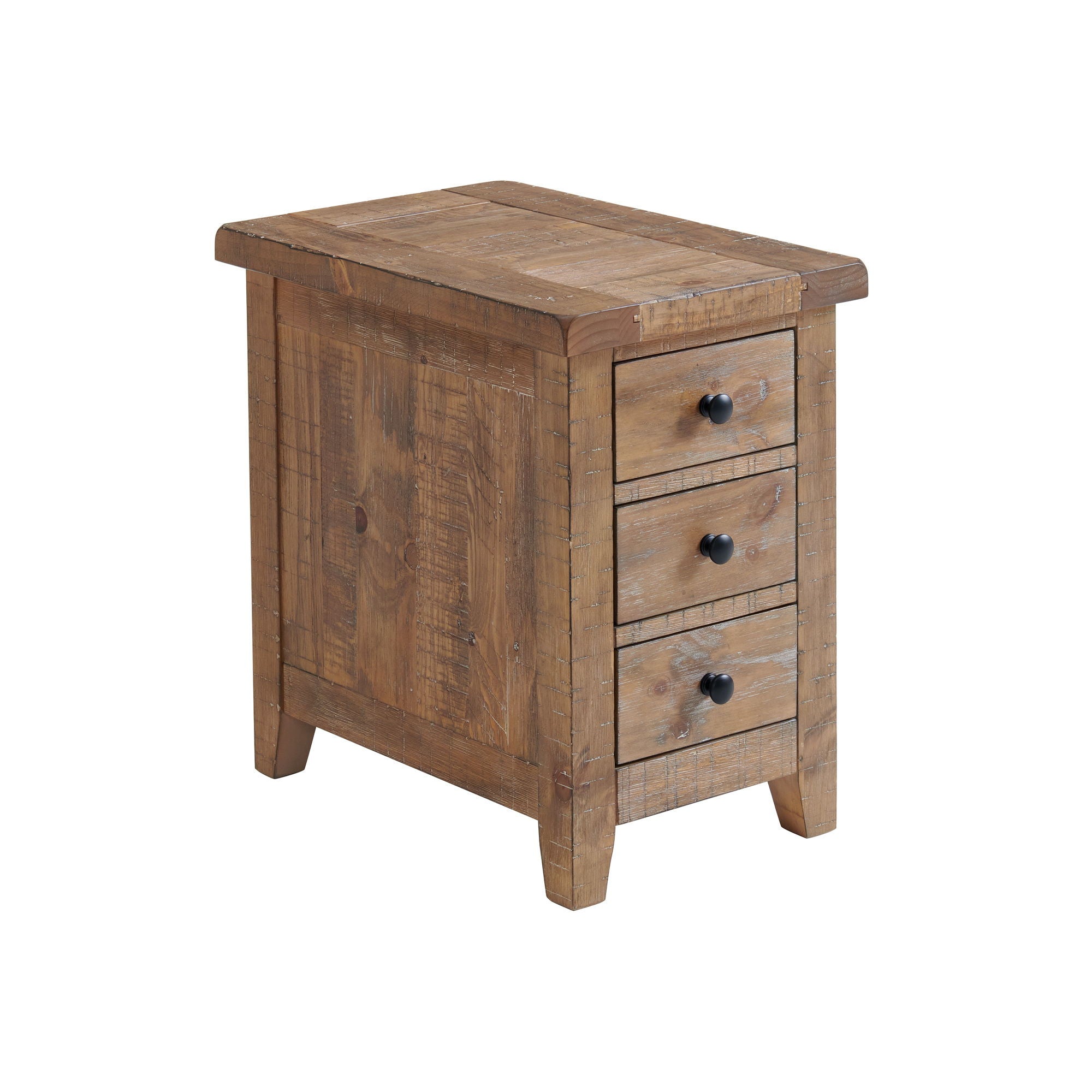Highland – Chairside Table – Sandwash