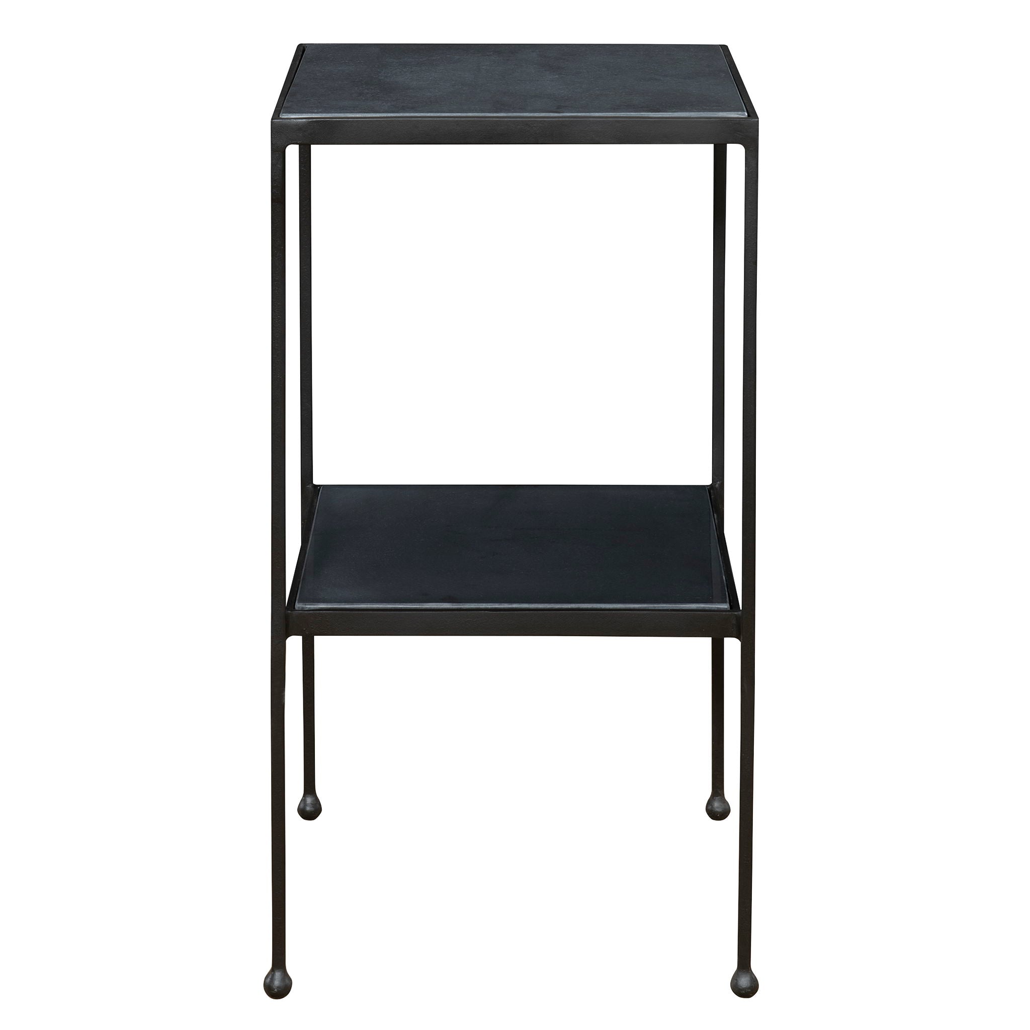 Sherwood - Square Marble Accent Table - Image 1
