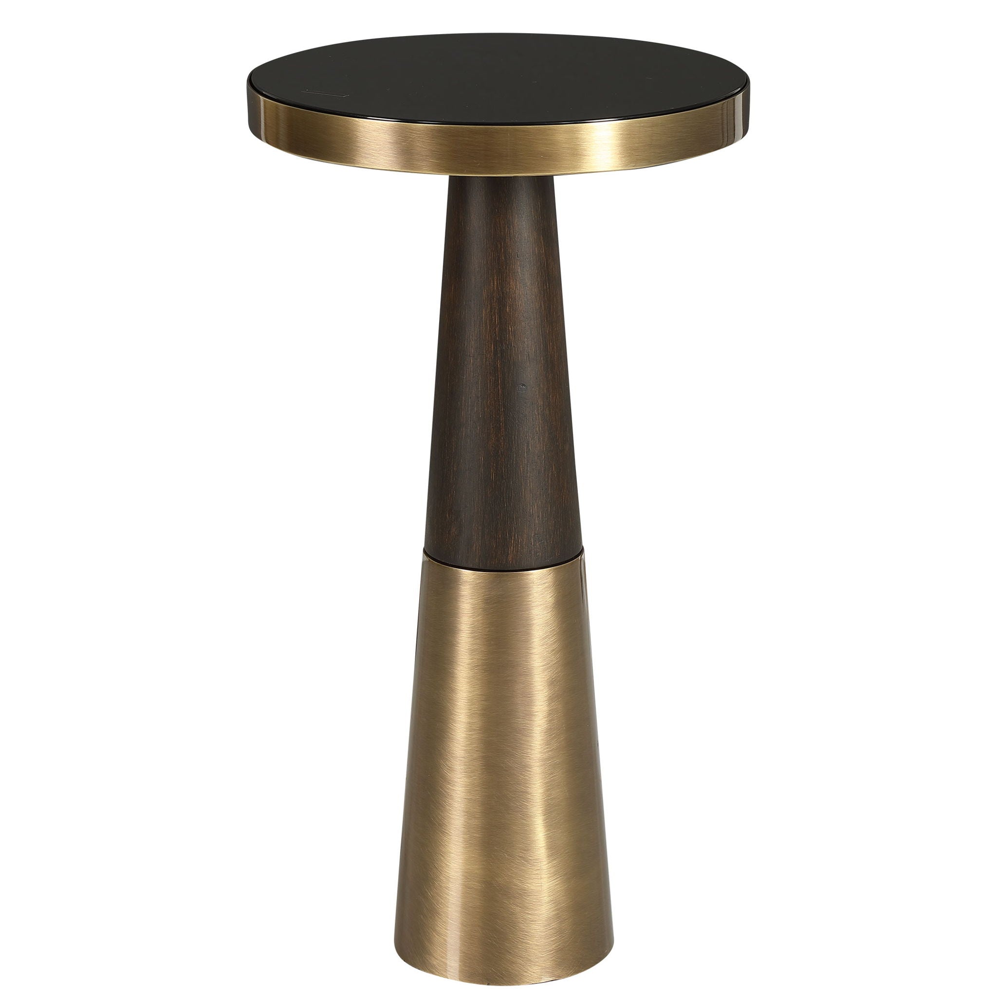 Fortier - Accent Table - Black - Image 1