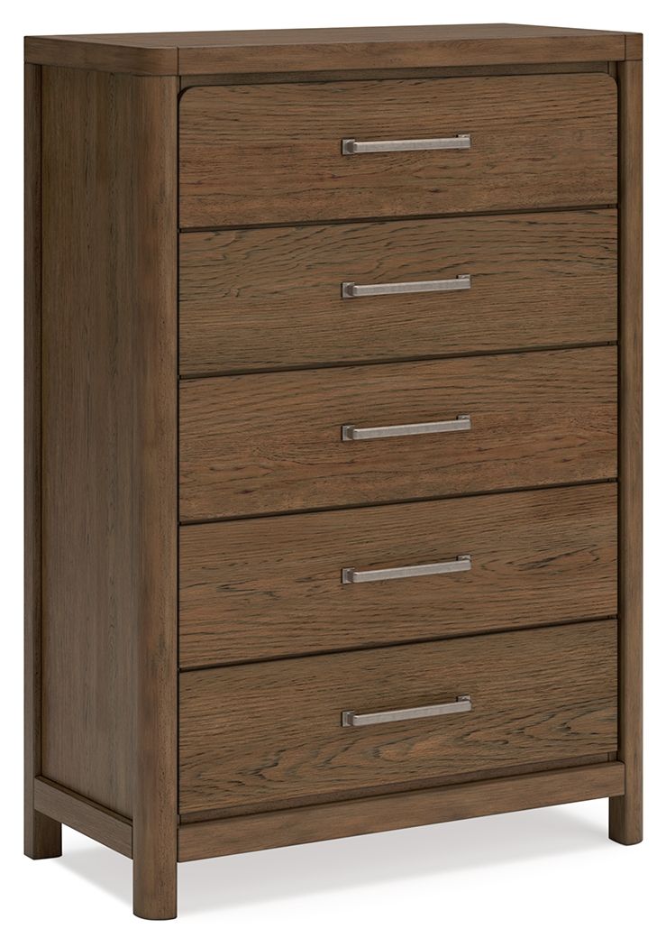 Cabalynn - Five Drawer Chest - Light Brown - Image 1