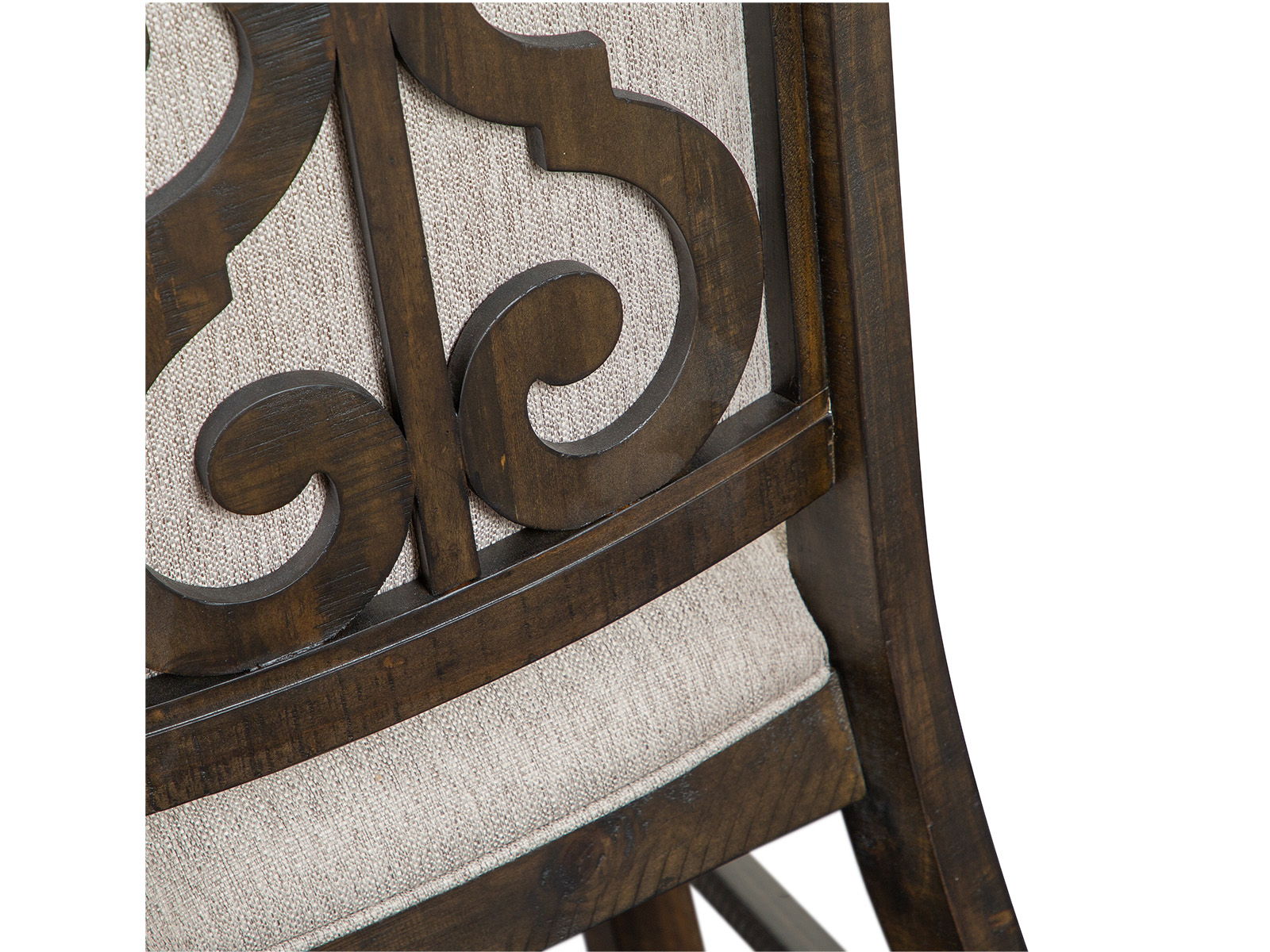 Bellamy - Dining Side Chair With Upholstered Seat & Back (Set of 2) - Dark Brown - Image 3