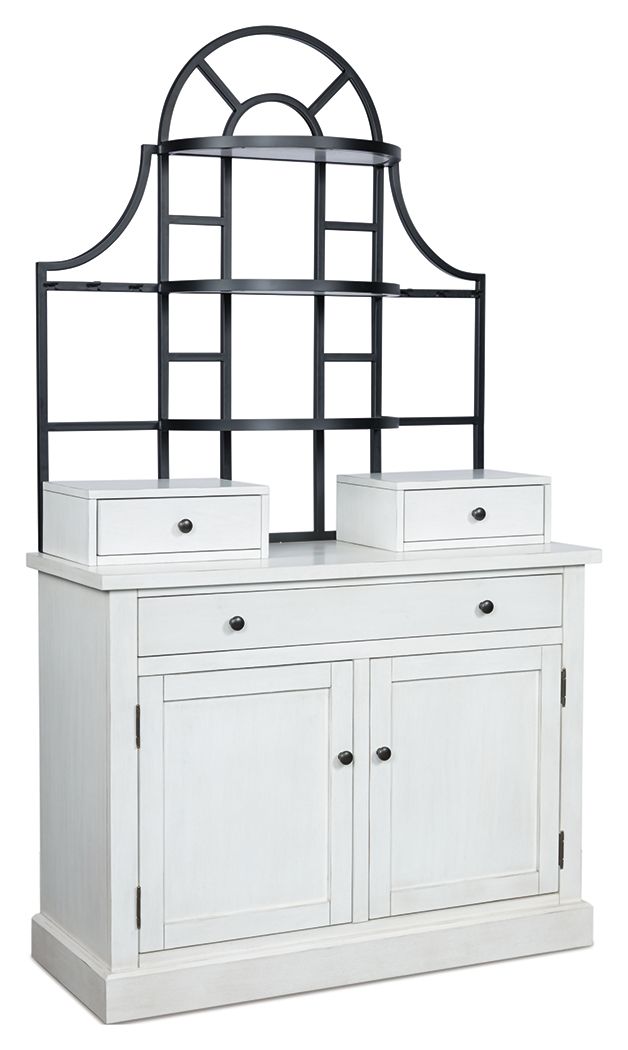 Greddinton – Baker’s Rack – White