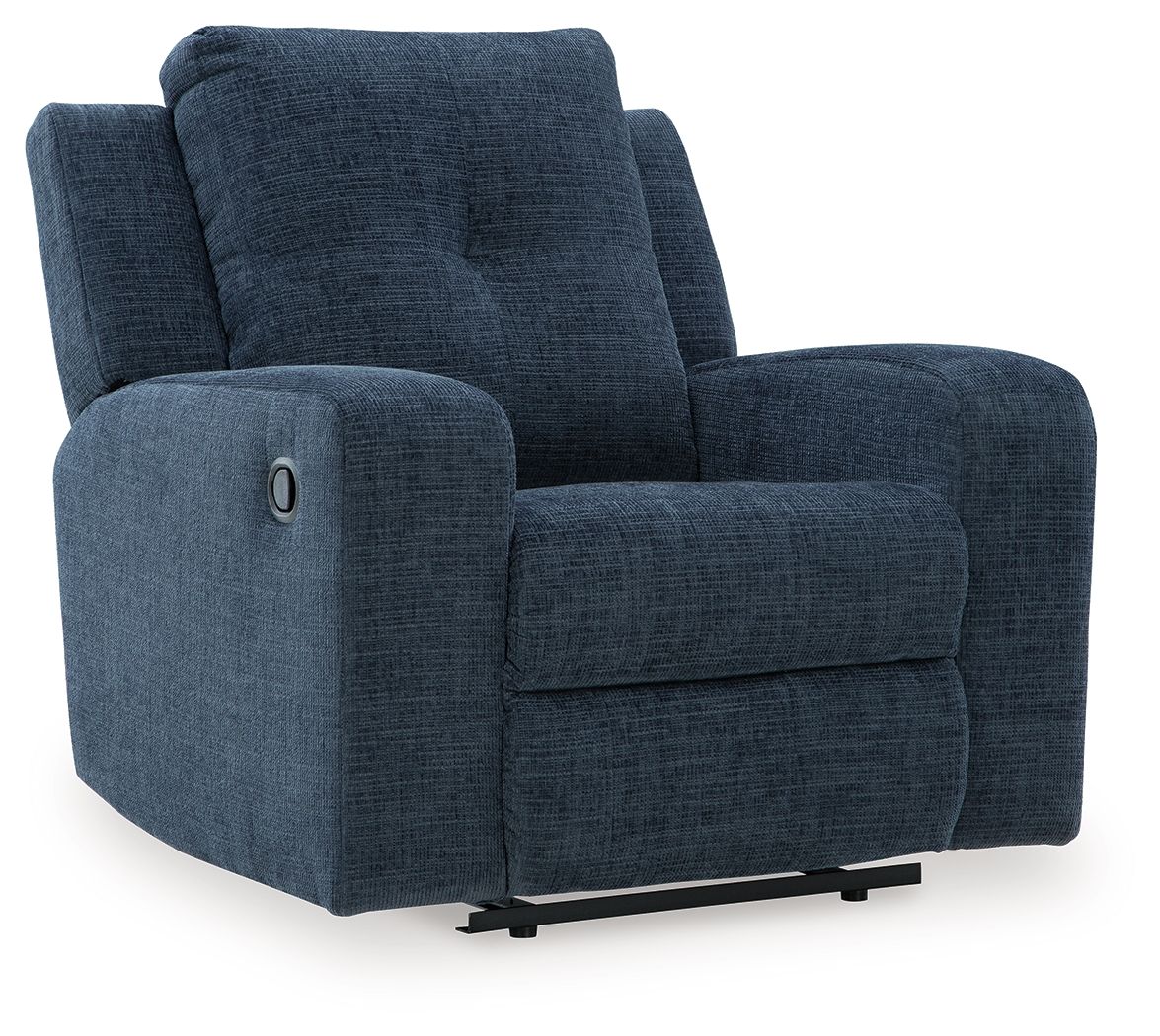 Danum – Zero Wall Recliner – Fabric – Ink