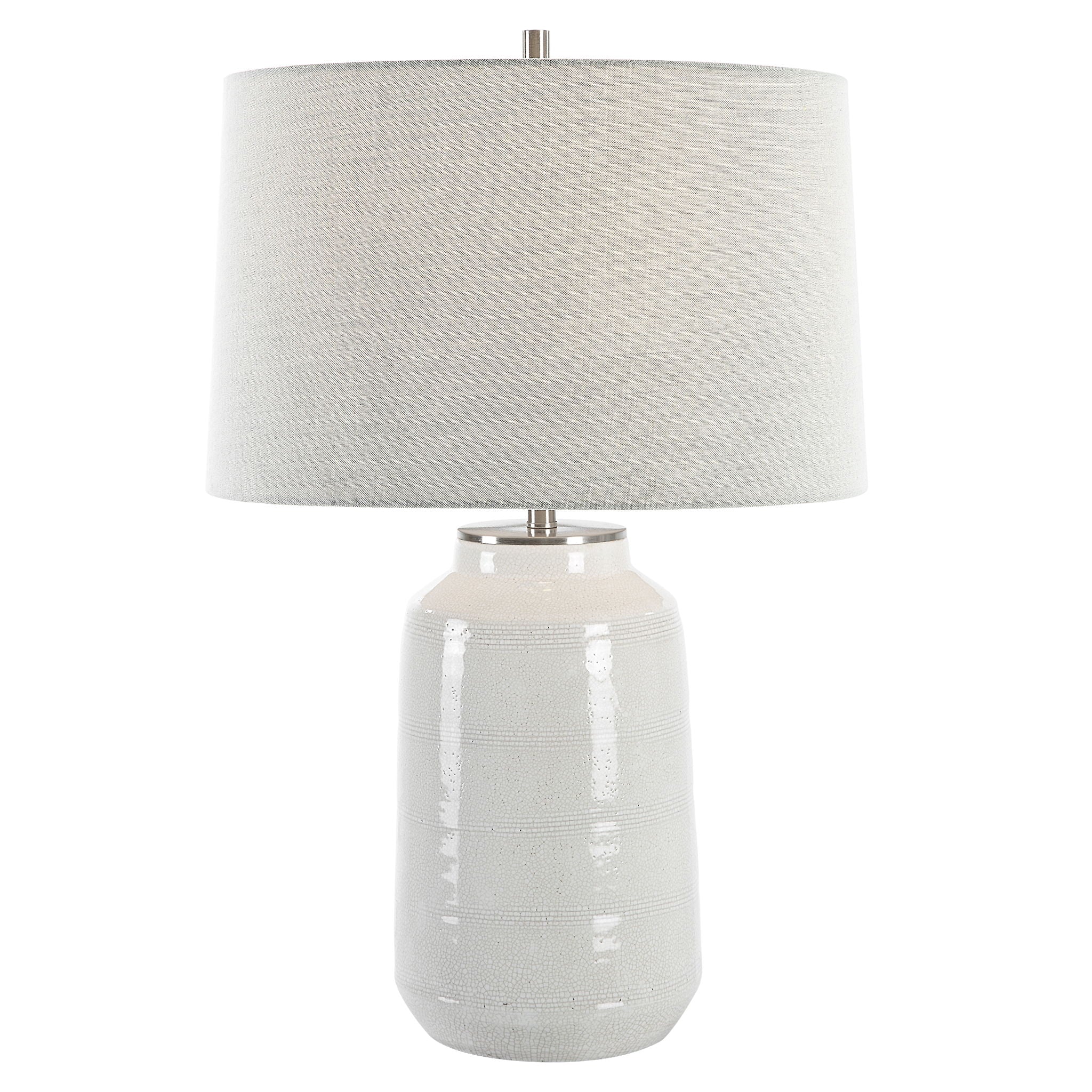 Odawa - Farmhouse Table Lamp - White - Image 1