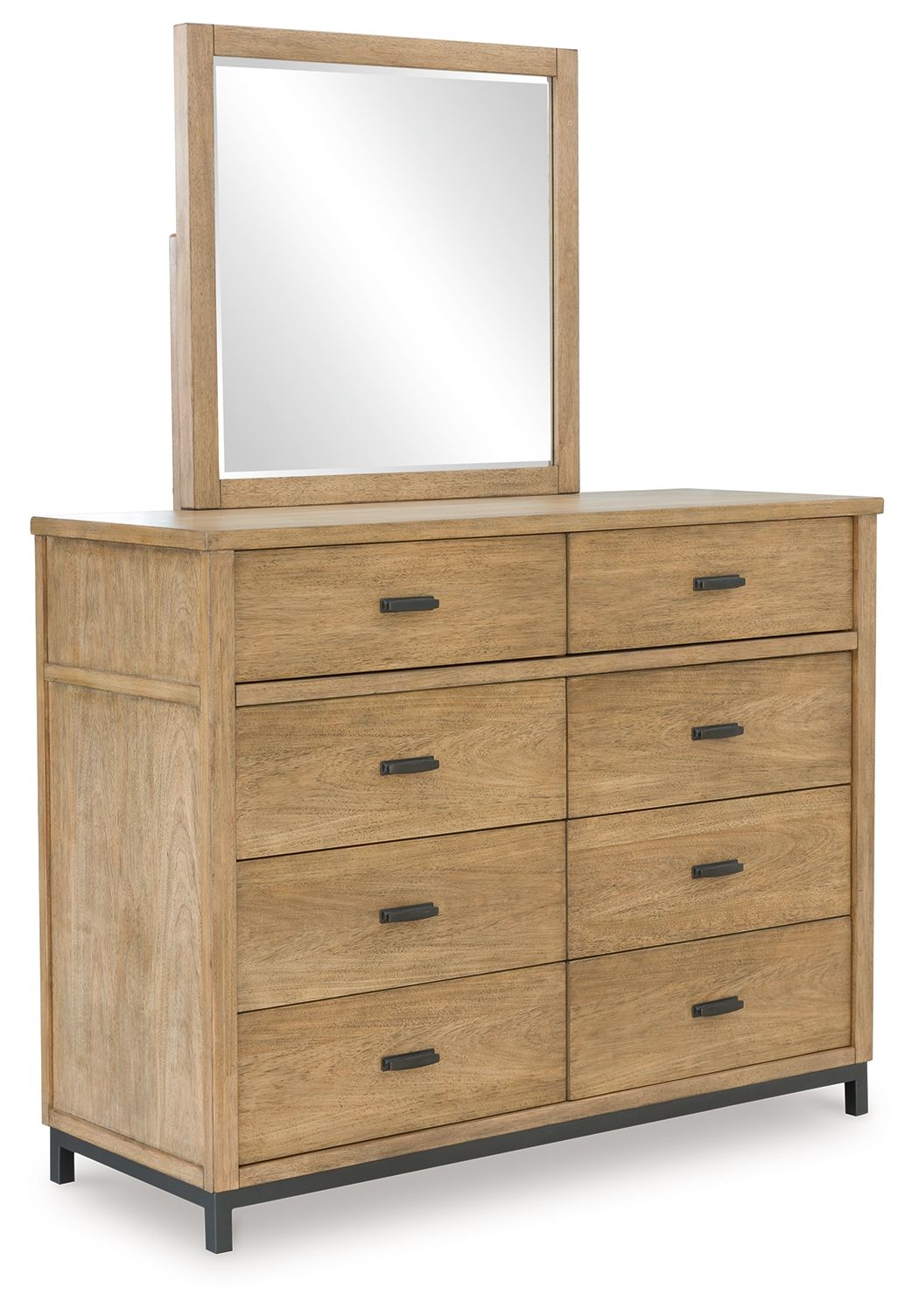 Tomtyn – Dresser And Mirror – Light Brown