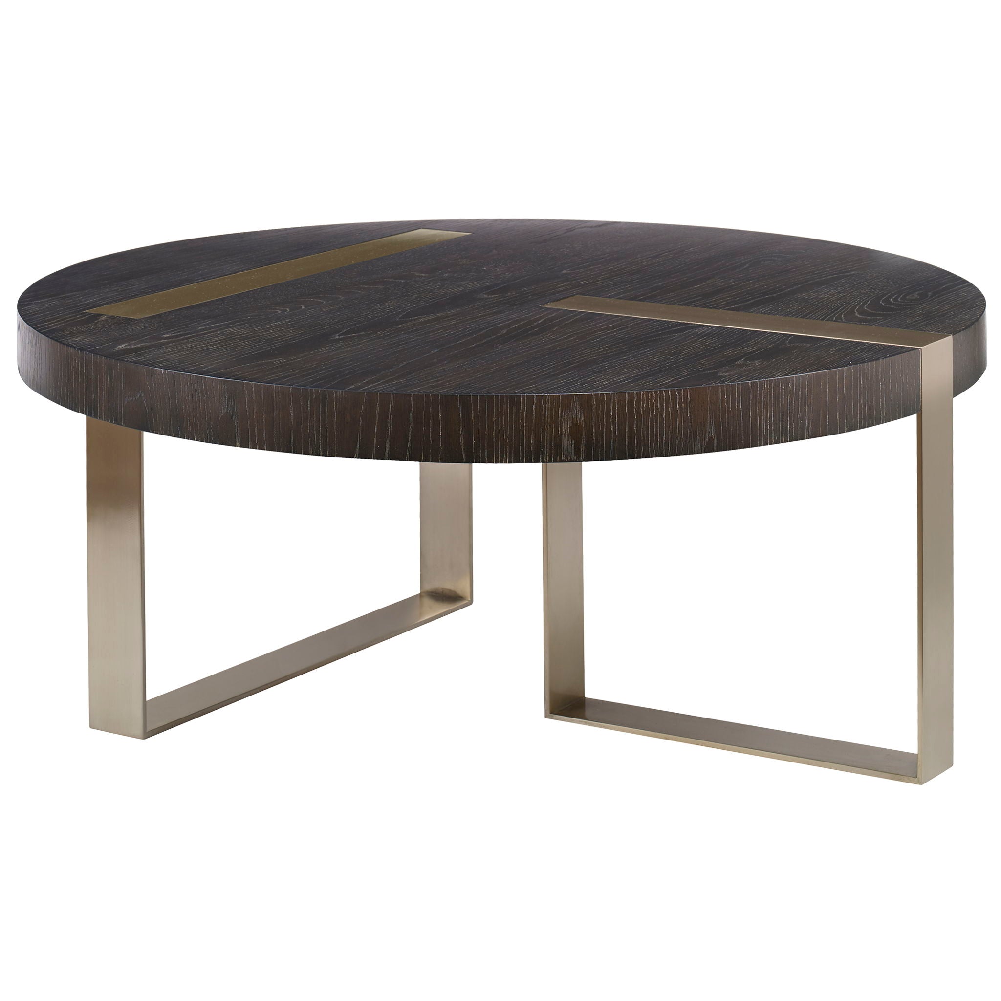Converge - Round Coffee Table - Black - Image 1
