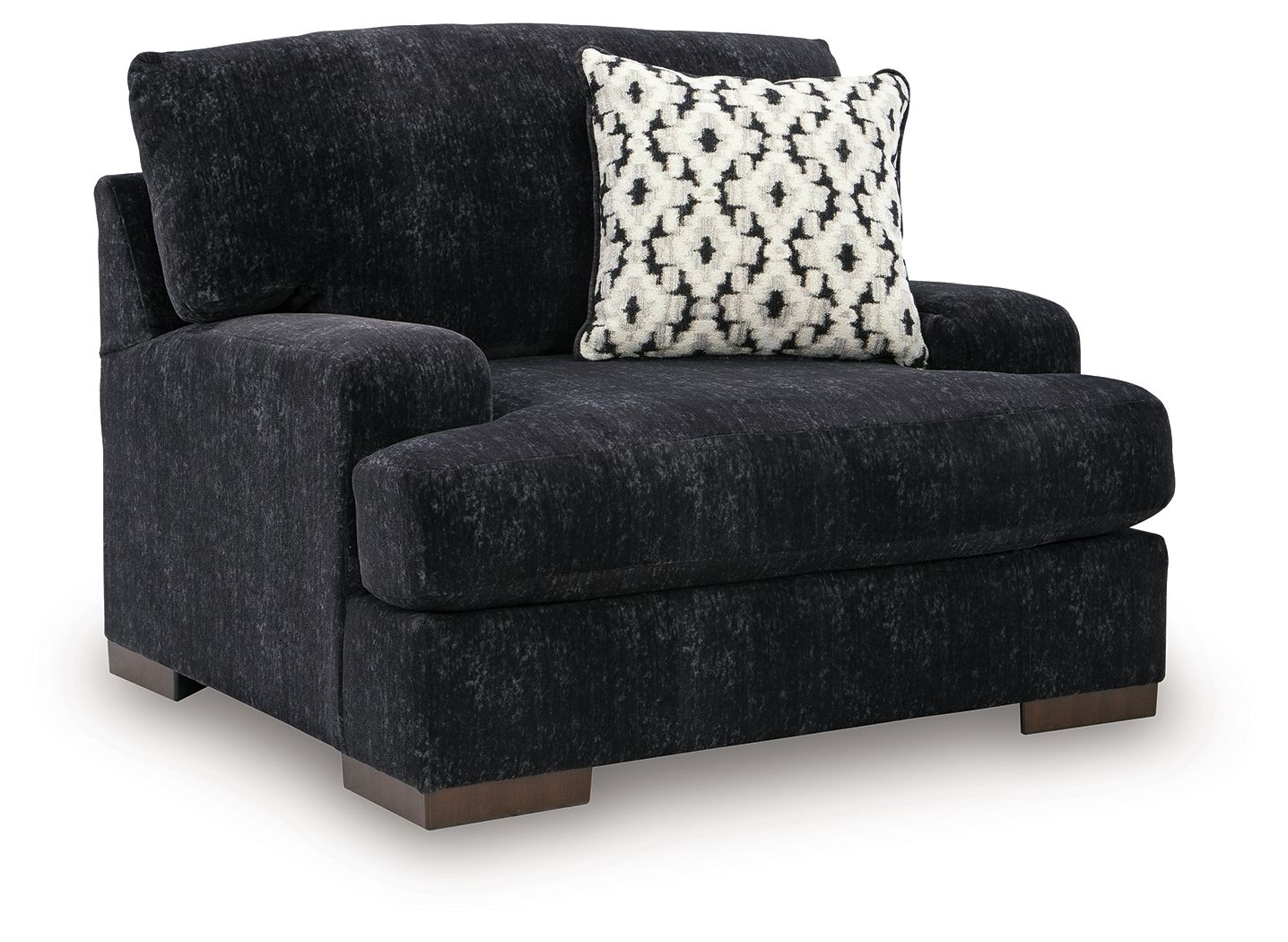 Whitmore Manor – Chair And A Half – Black Pearl
