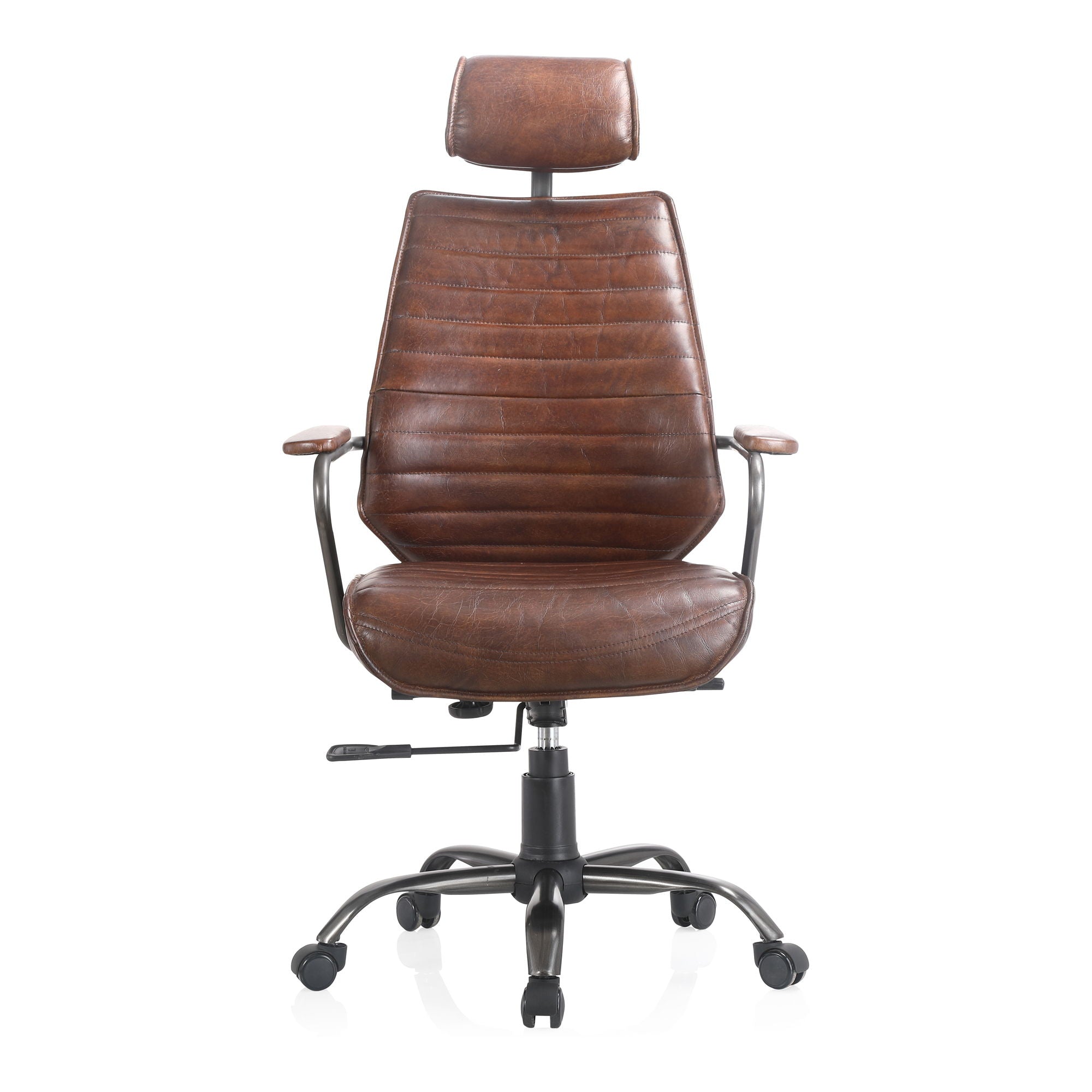 Executive – Leather Office Chair – Dark Brown